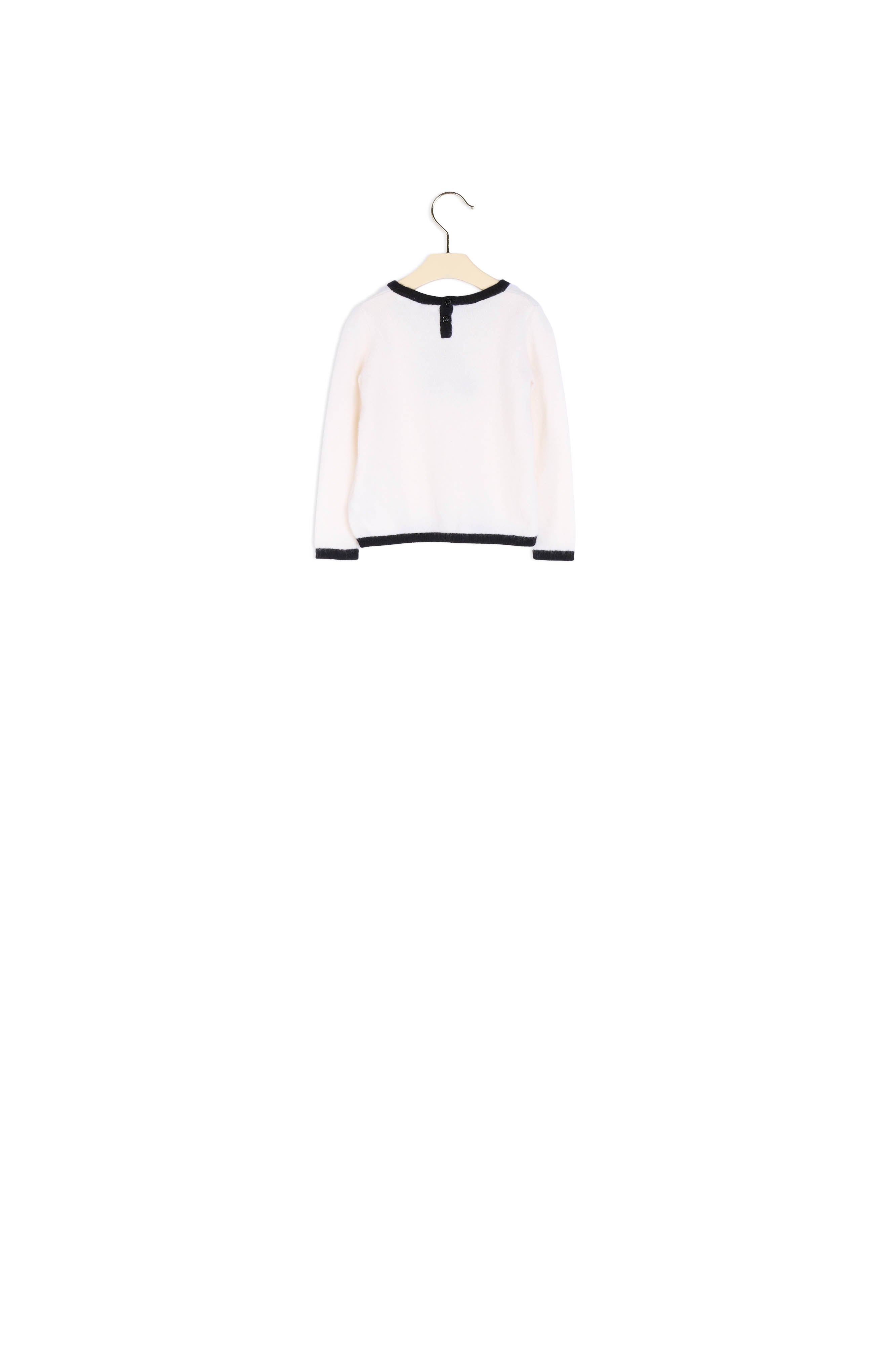 Pull en cachemire intarsia - Bonpoint vintage
