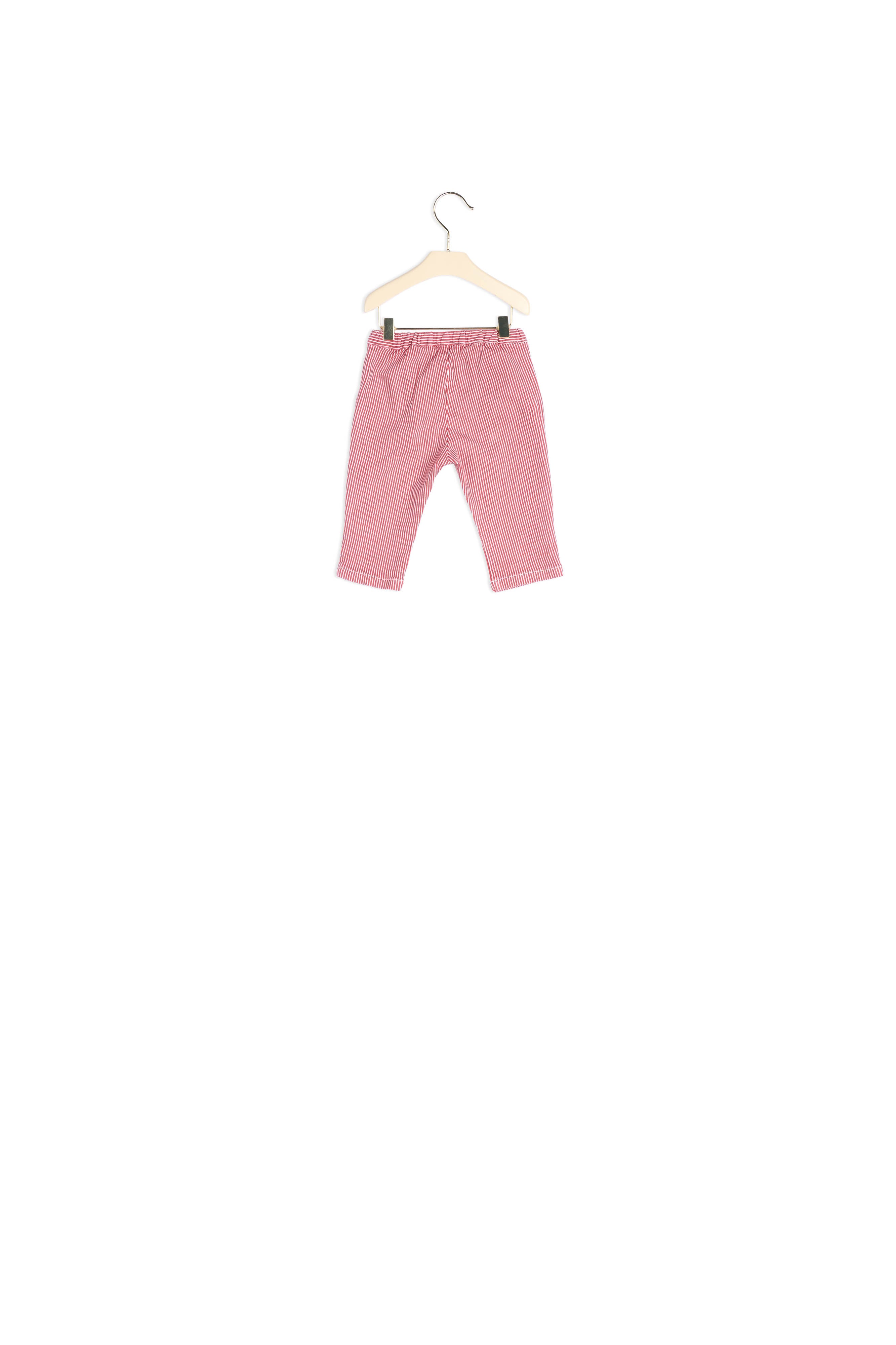Pantalon en denim rayé bébé - Bonpoint vintage