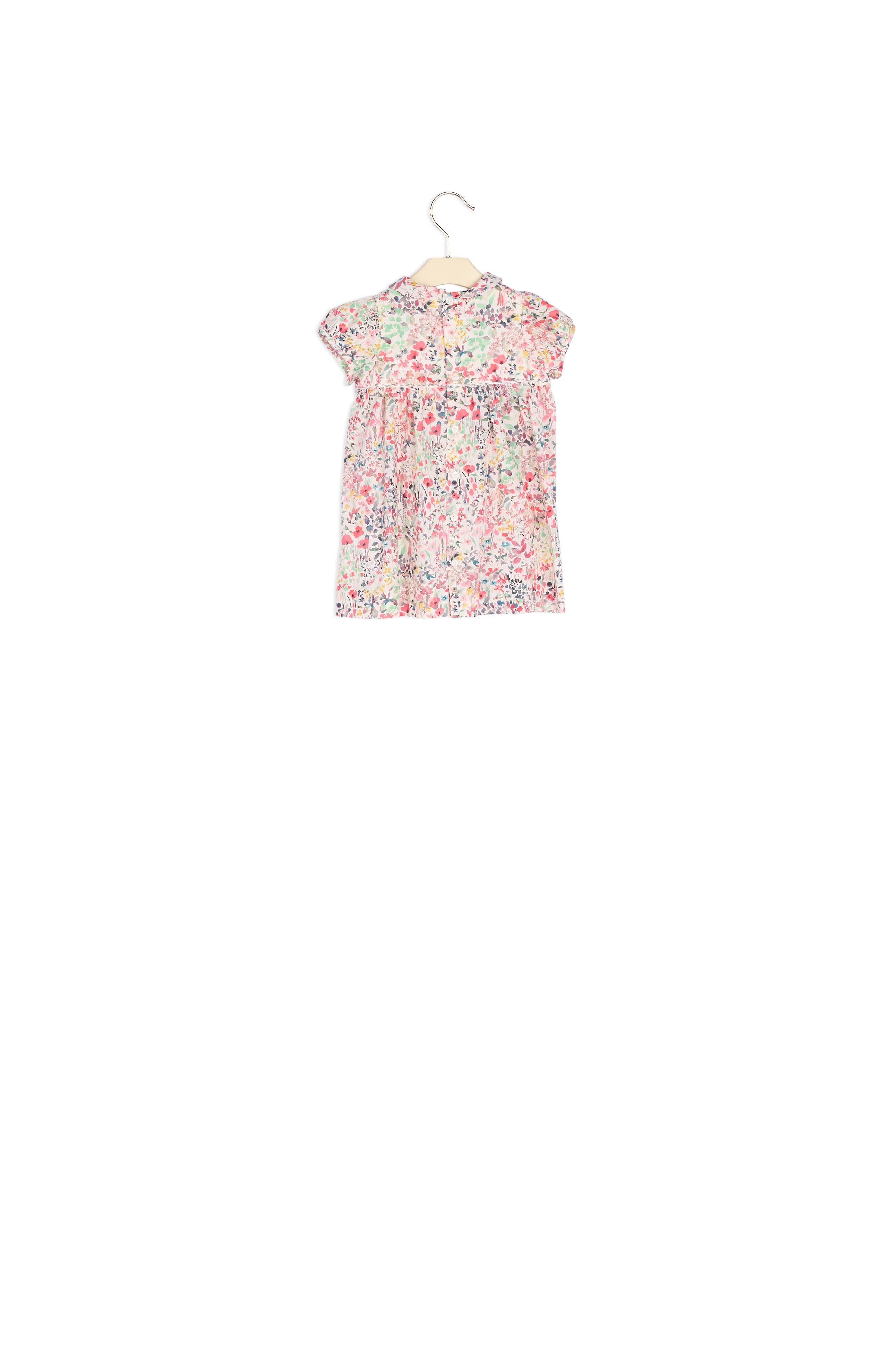 Robe en coton Liberty bébé - Bonpoint vintage