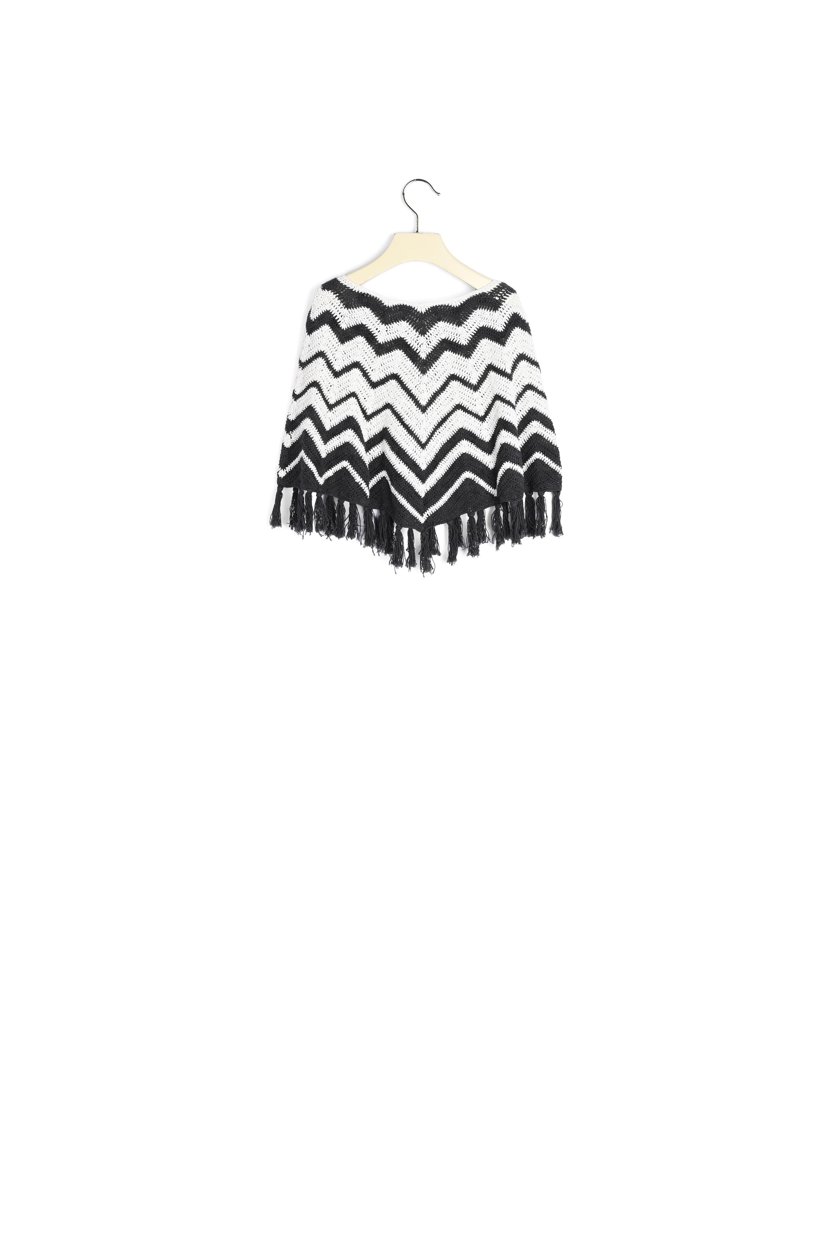 Poncho crochet - Bonpoint vintage