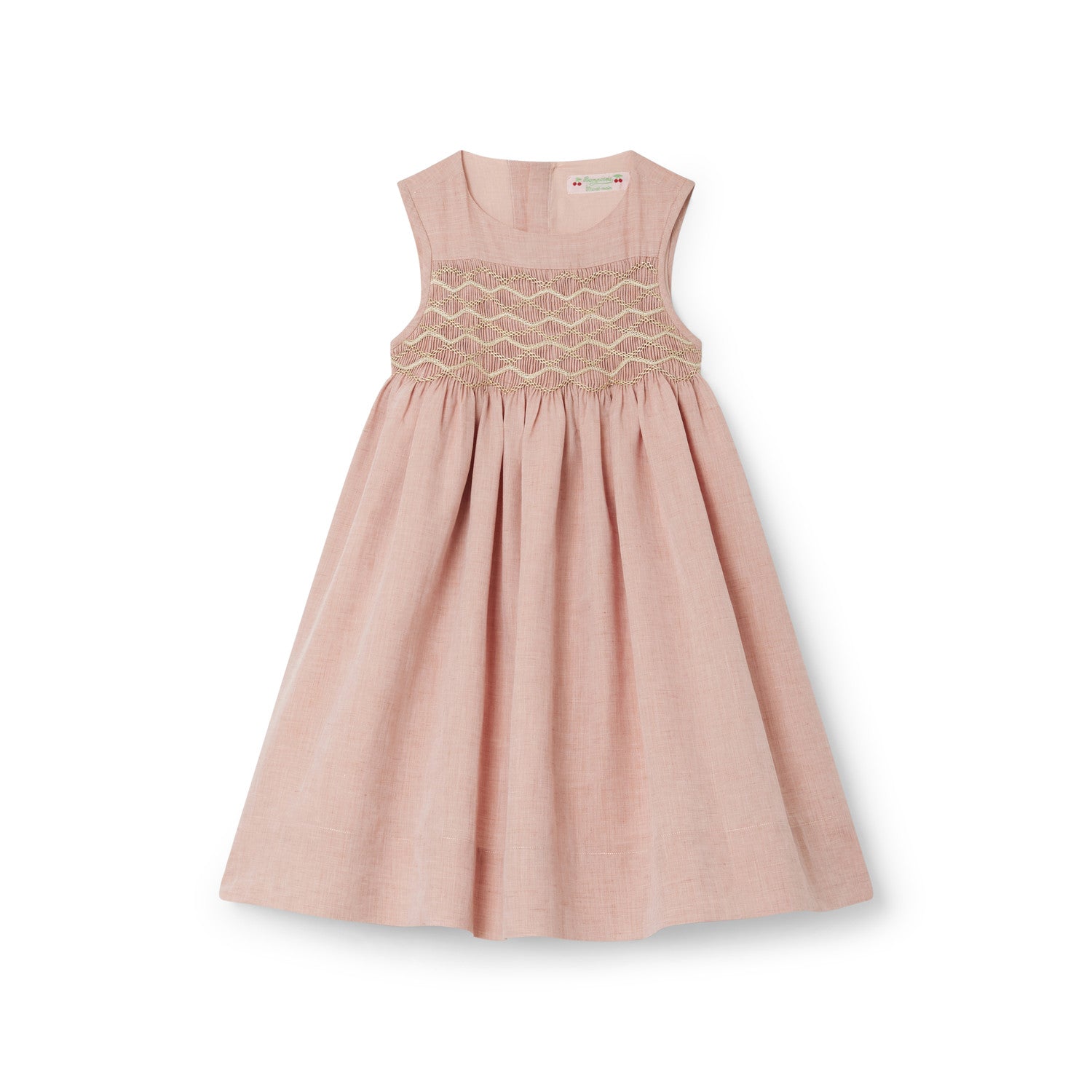Robe smockée sans manche - Bonpoint vintage