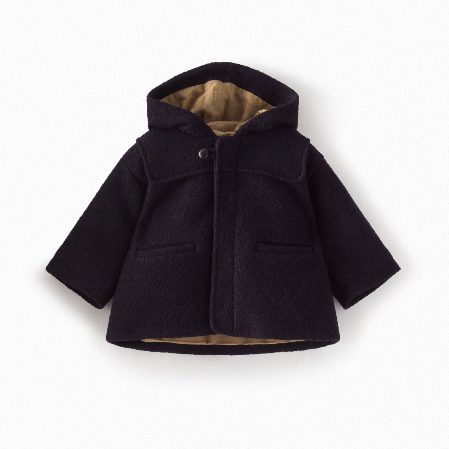Manteau en laine bouillie bébé - Bonpoint vintage