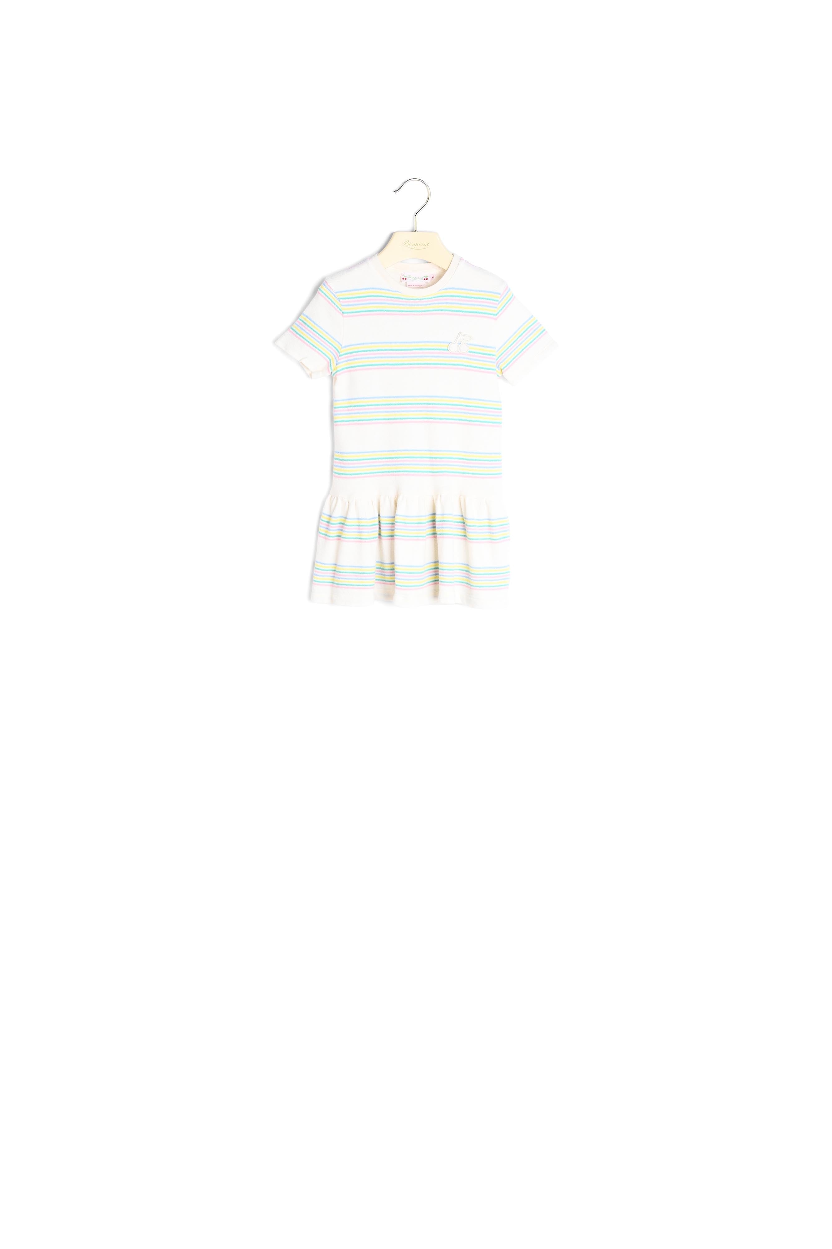 Robe à rayures - Bonpoint vintage