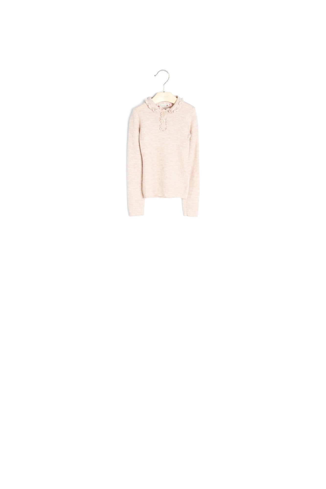 Pull polo en mérinos - Bonpoint vintage