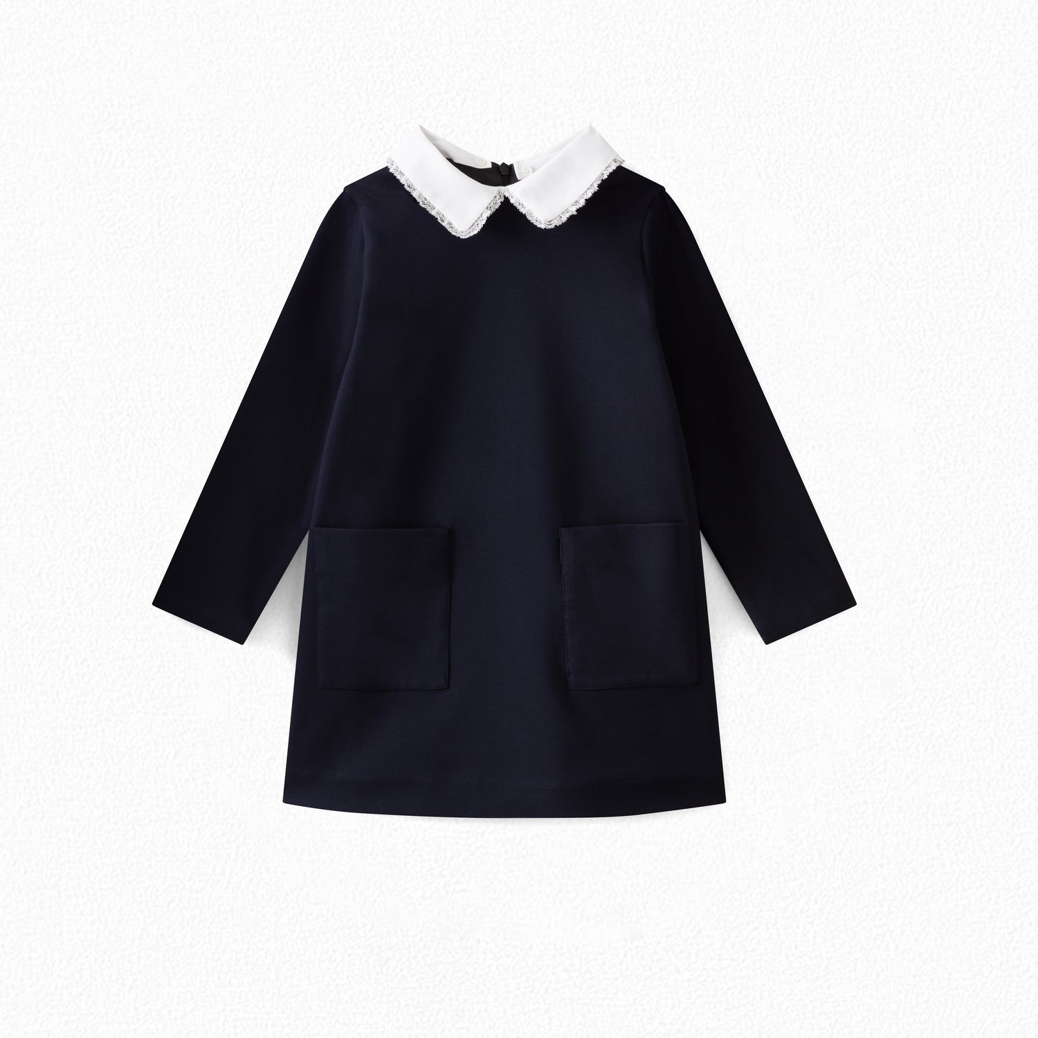 Robe à col amovible fille - Bonpoint vintage