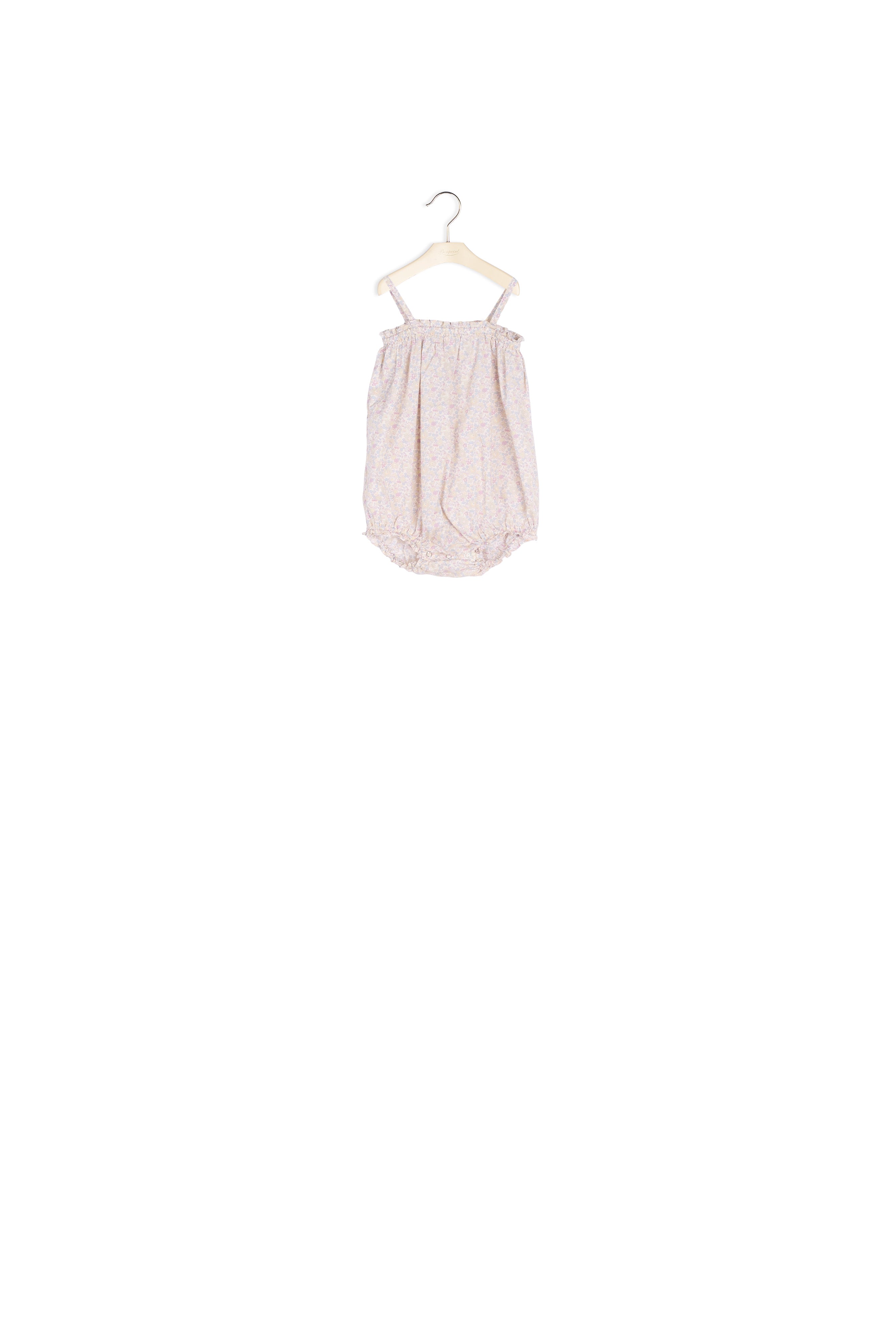 Barboteuse en coton Liberty - Bonpoint vintage