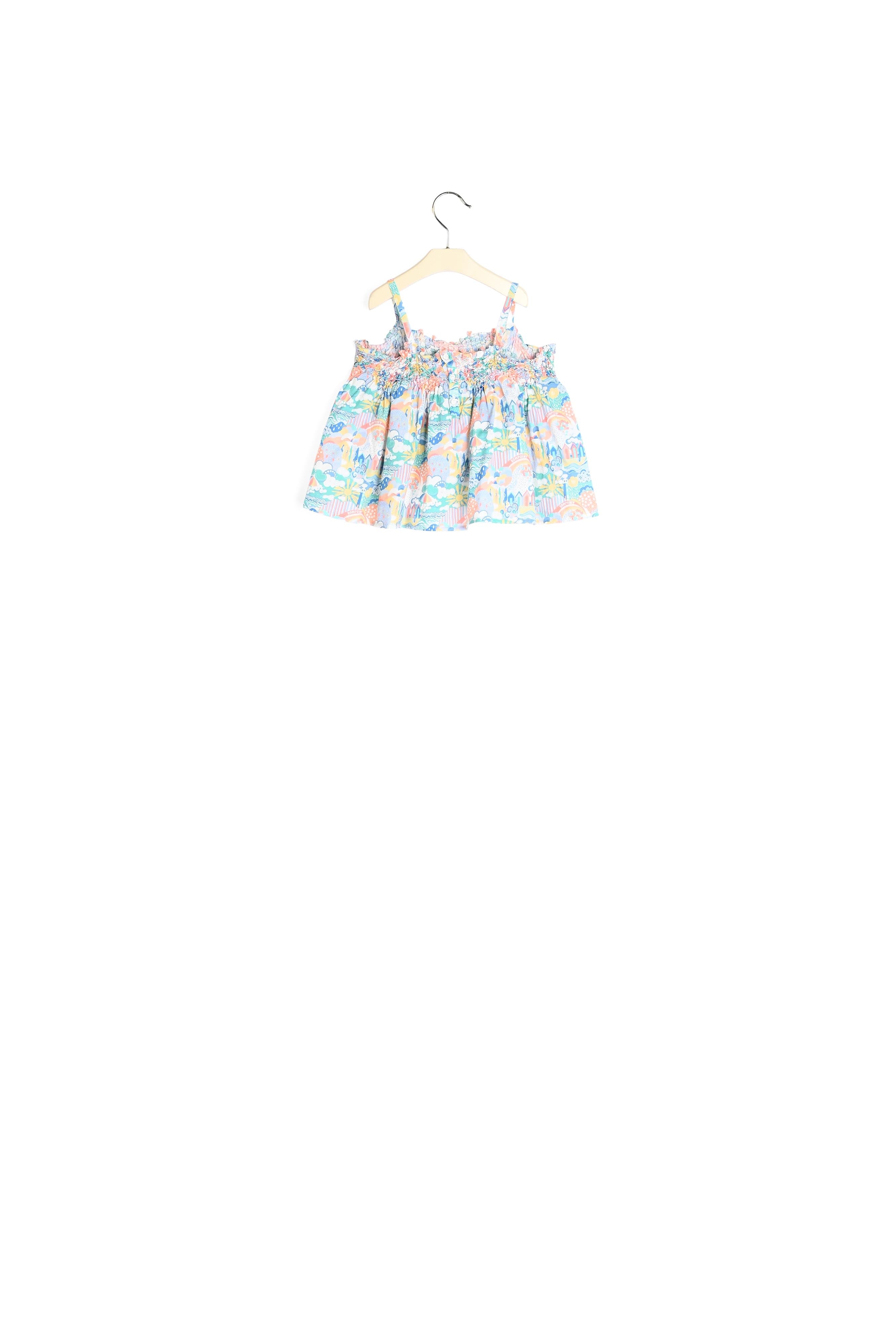 Blouse en tissu Liberty - Bonpoint vintage