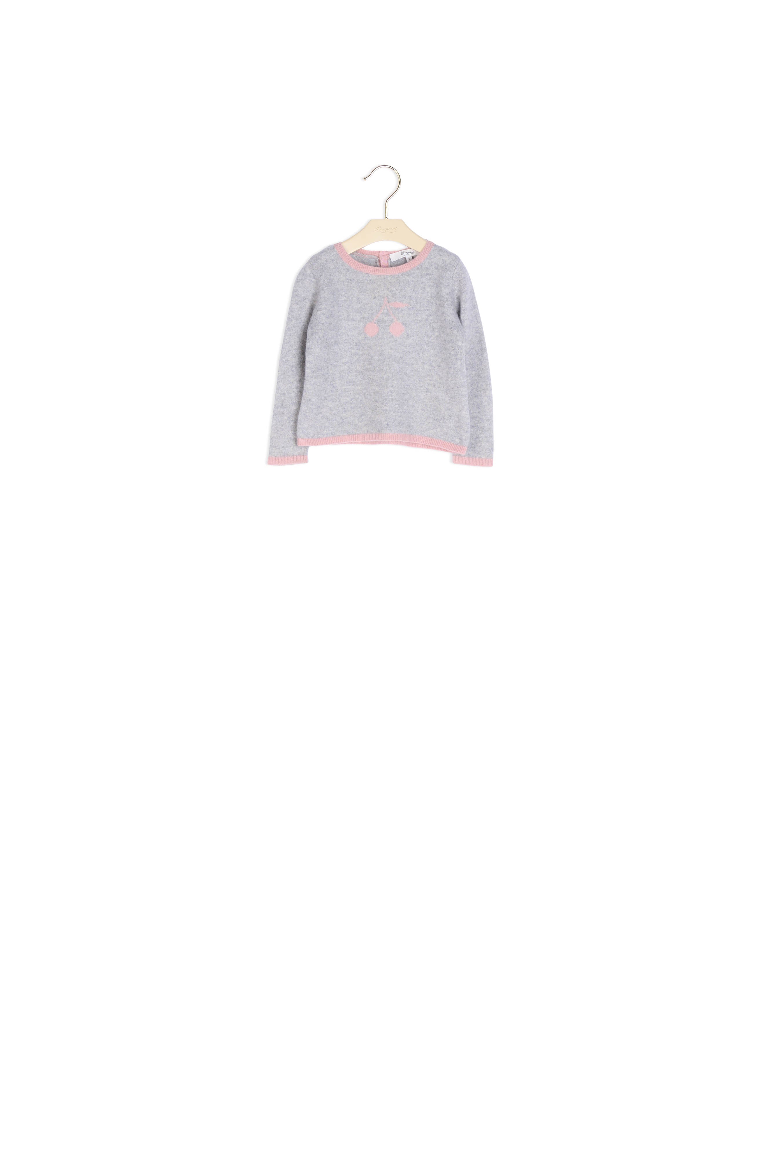 Pull en cachemire intarsia - Bonpoint vintage