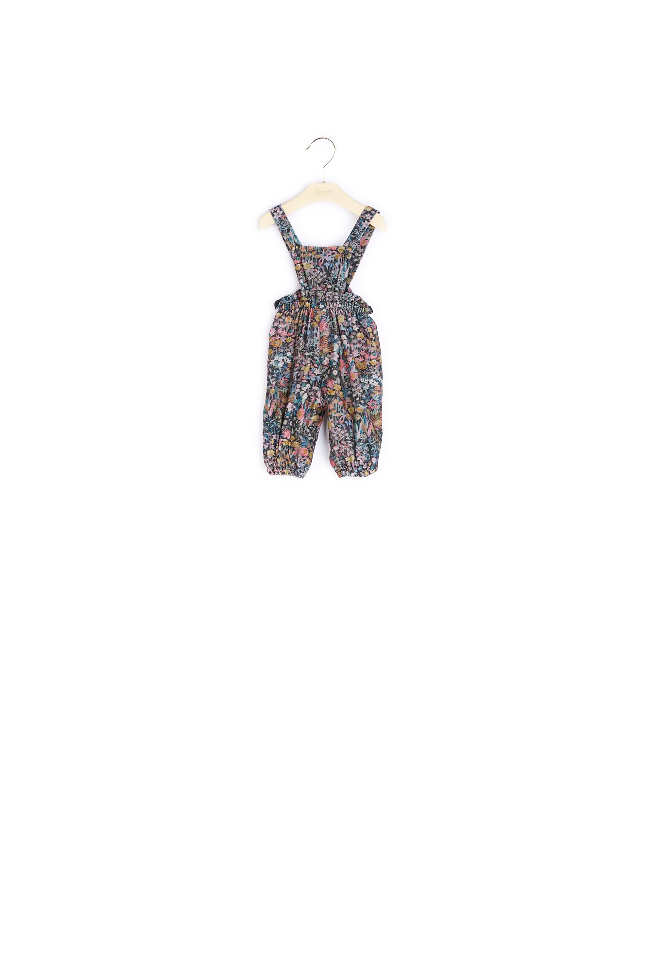 Salopette en tissu Liberty velours - Bonpoint vintage