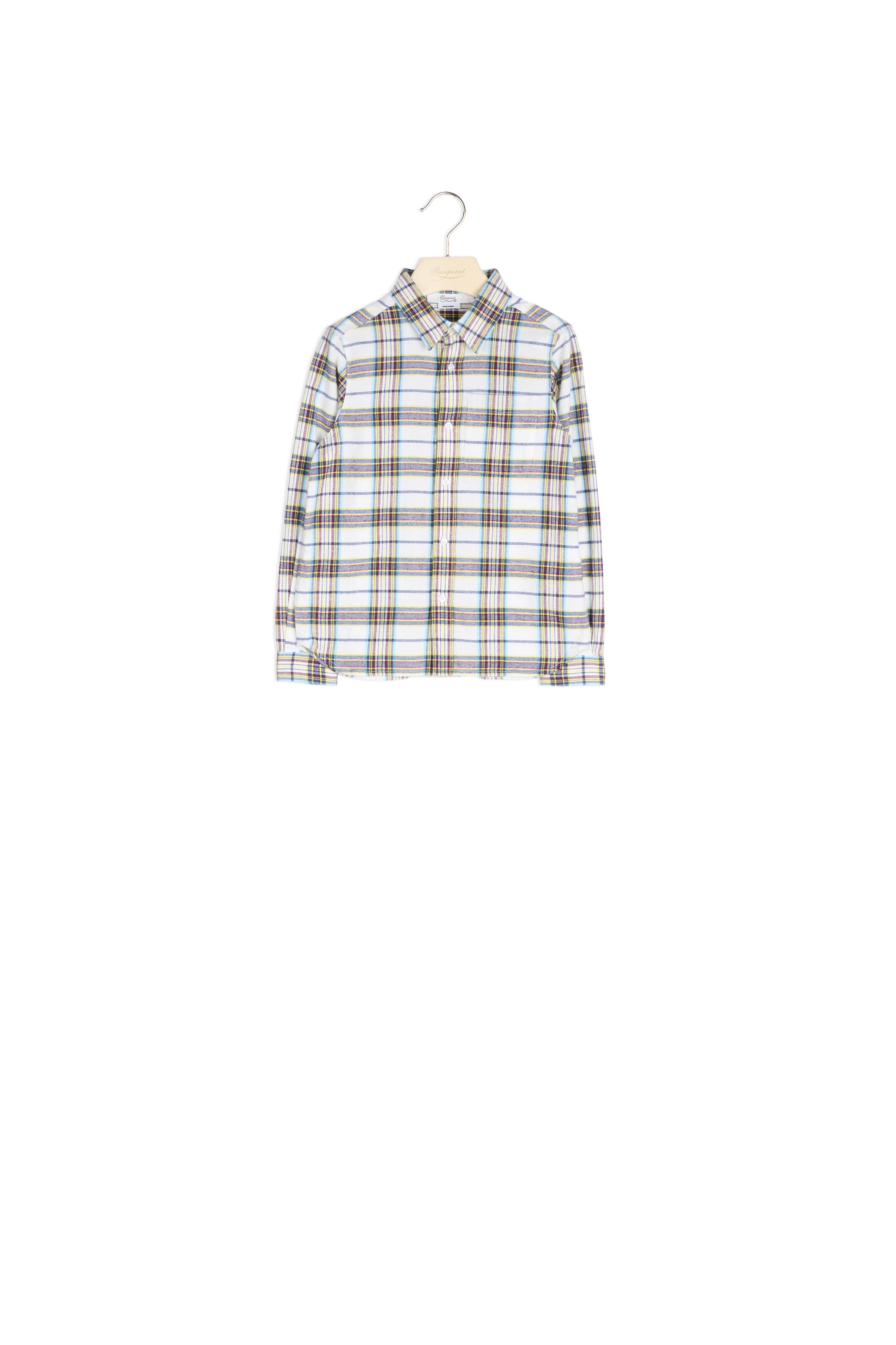 Chemise à carreaux - Bonpoint vintage
