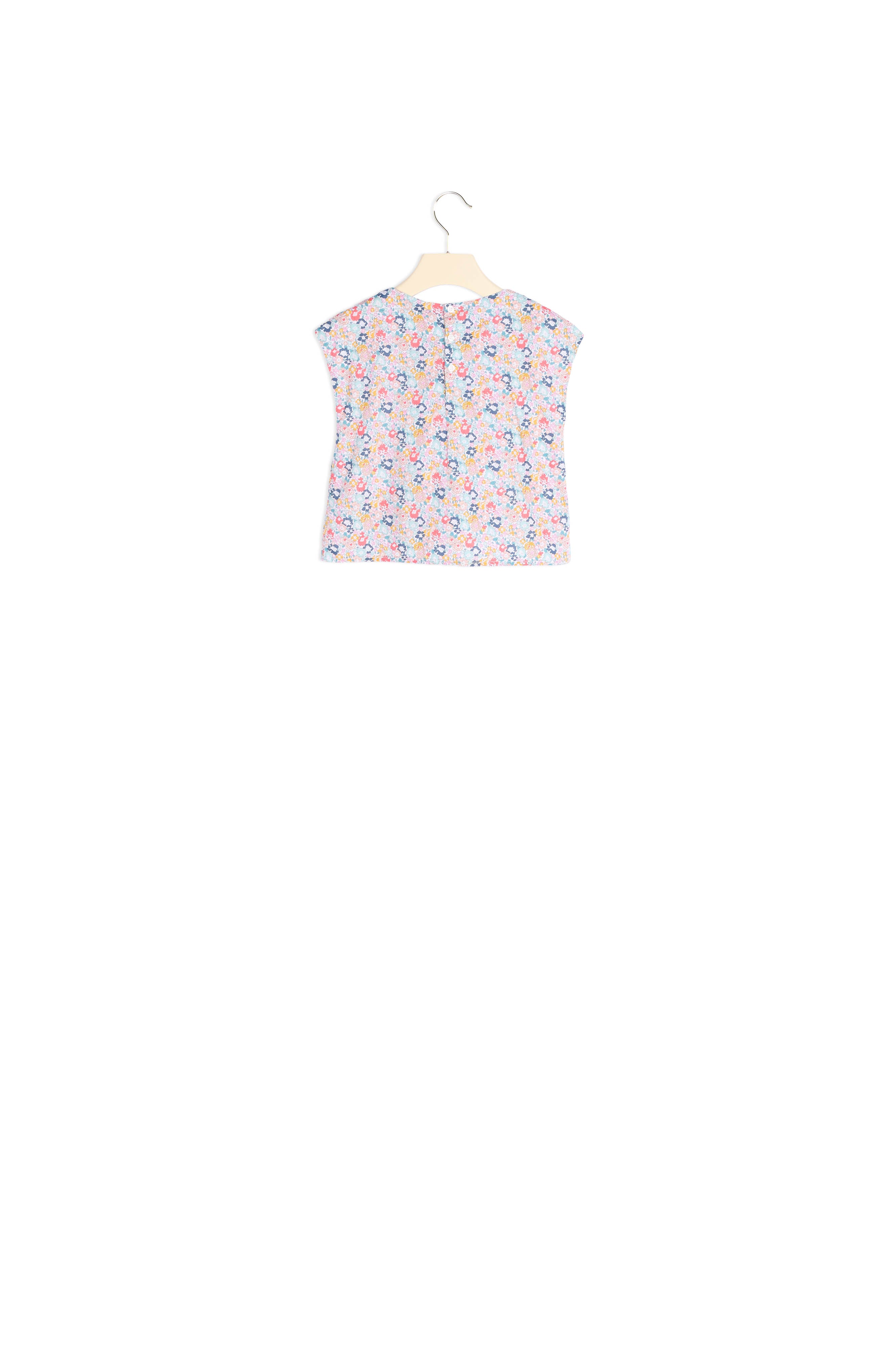 Blouse en tissu Liberty exclusif - Bonpoint vintage