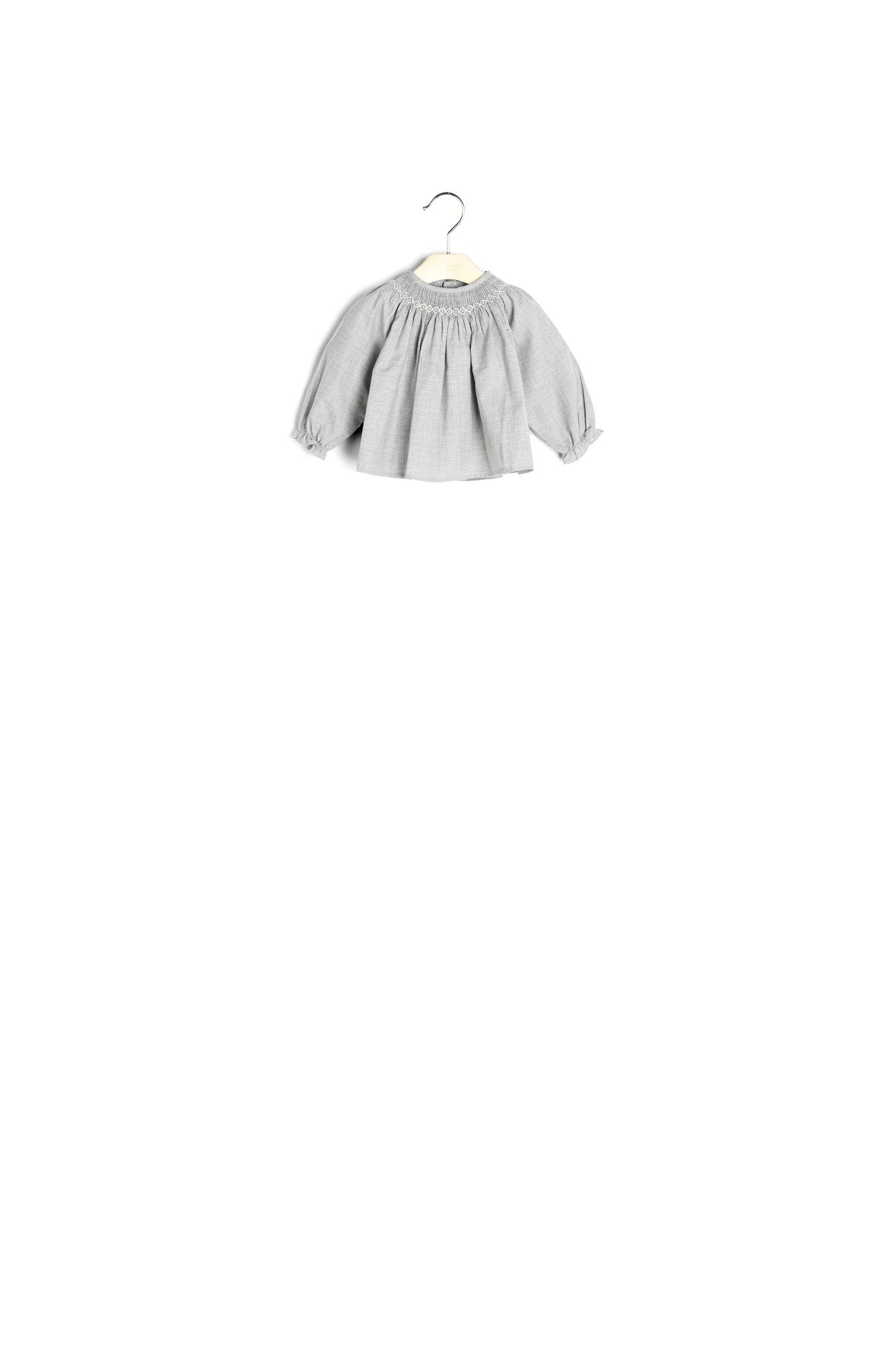 Blouse smockée Griotte - Bonpoint vintage