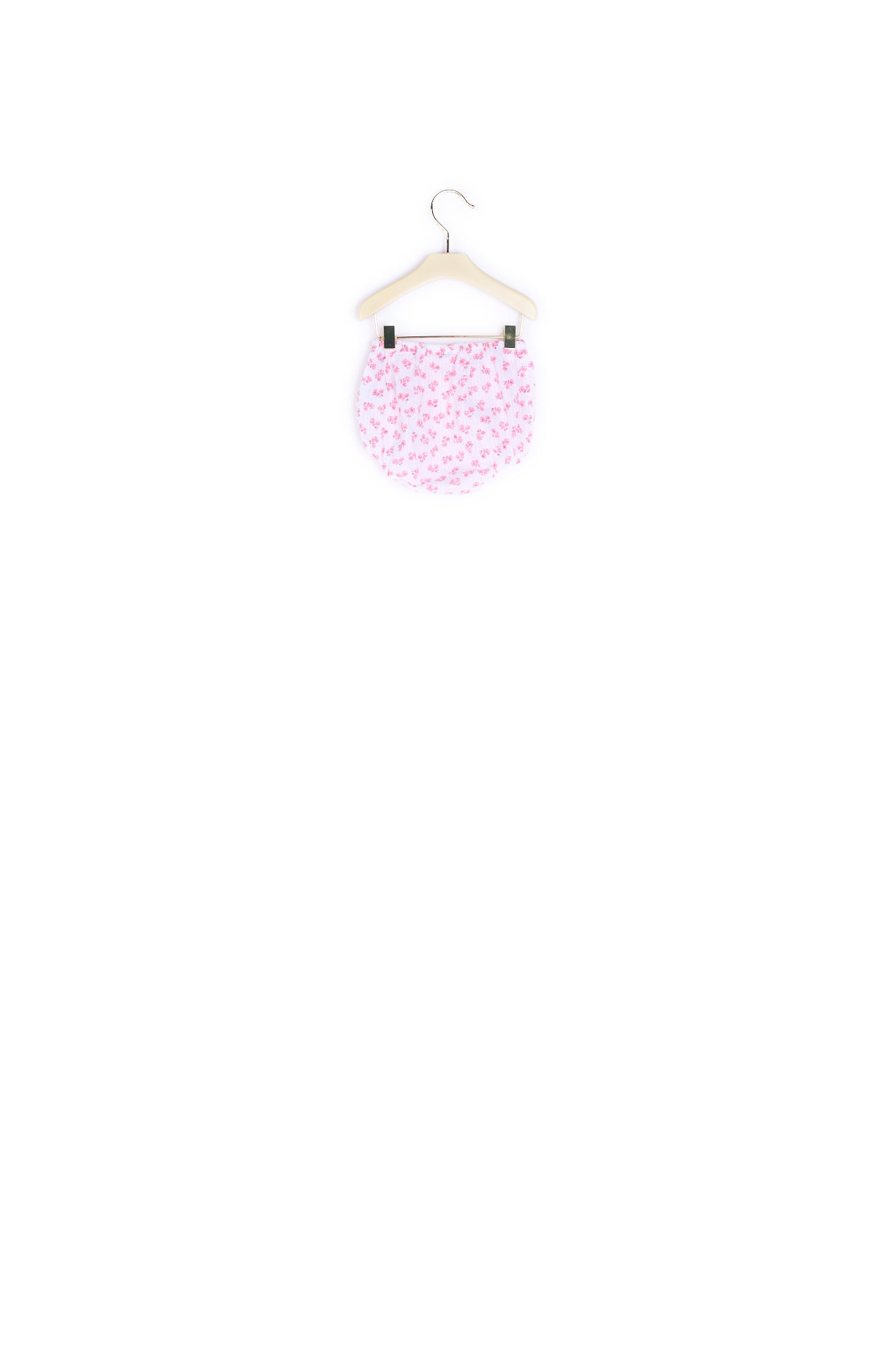 Bloomer en coton imprimé bébé - Bonpoint vintage
