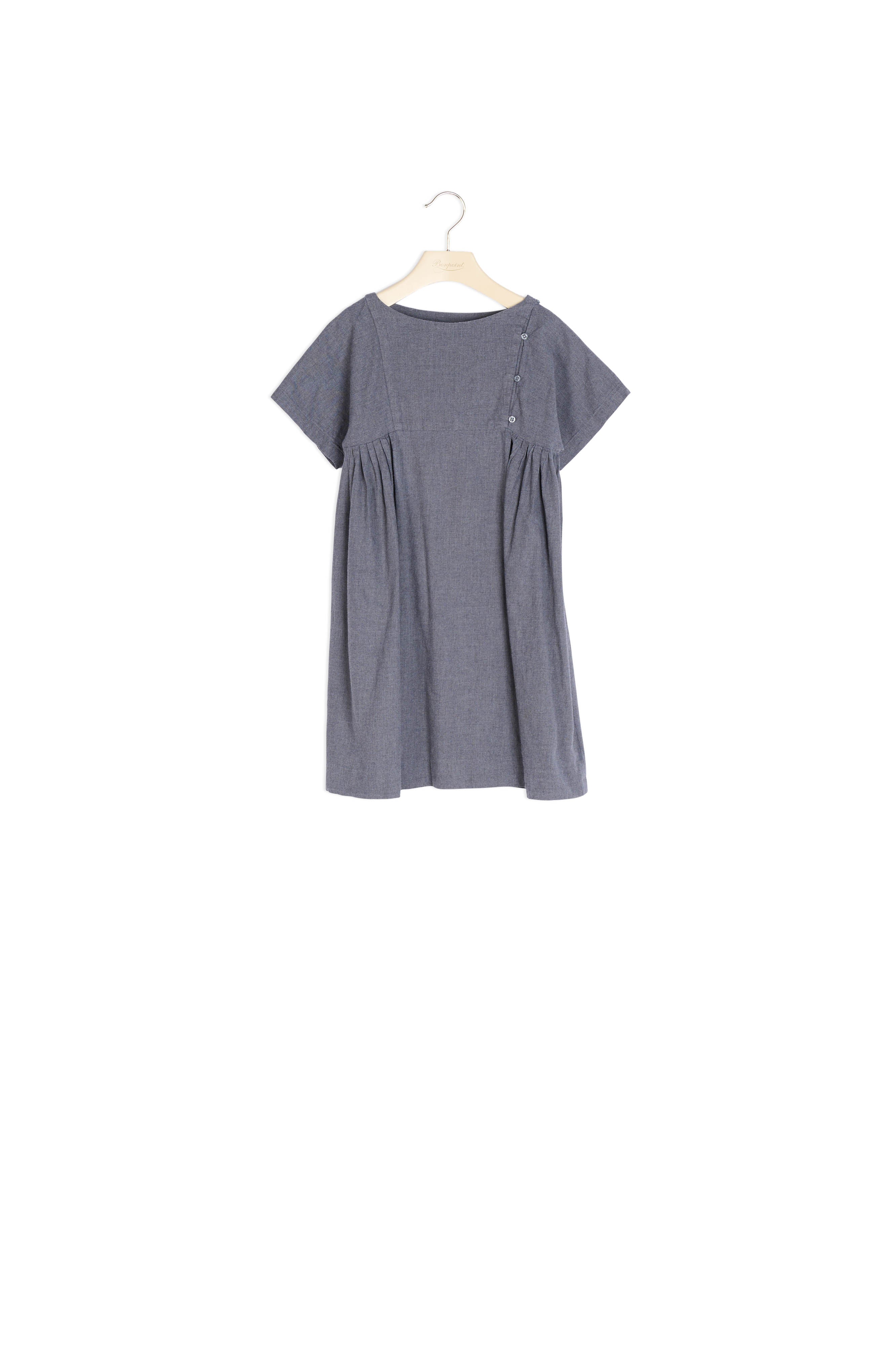 Robe en coton émerisé - Bonpoint vintage