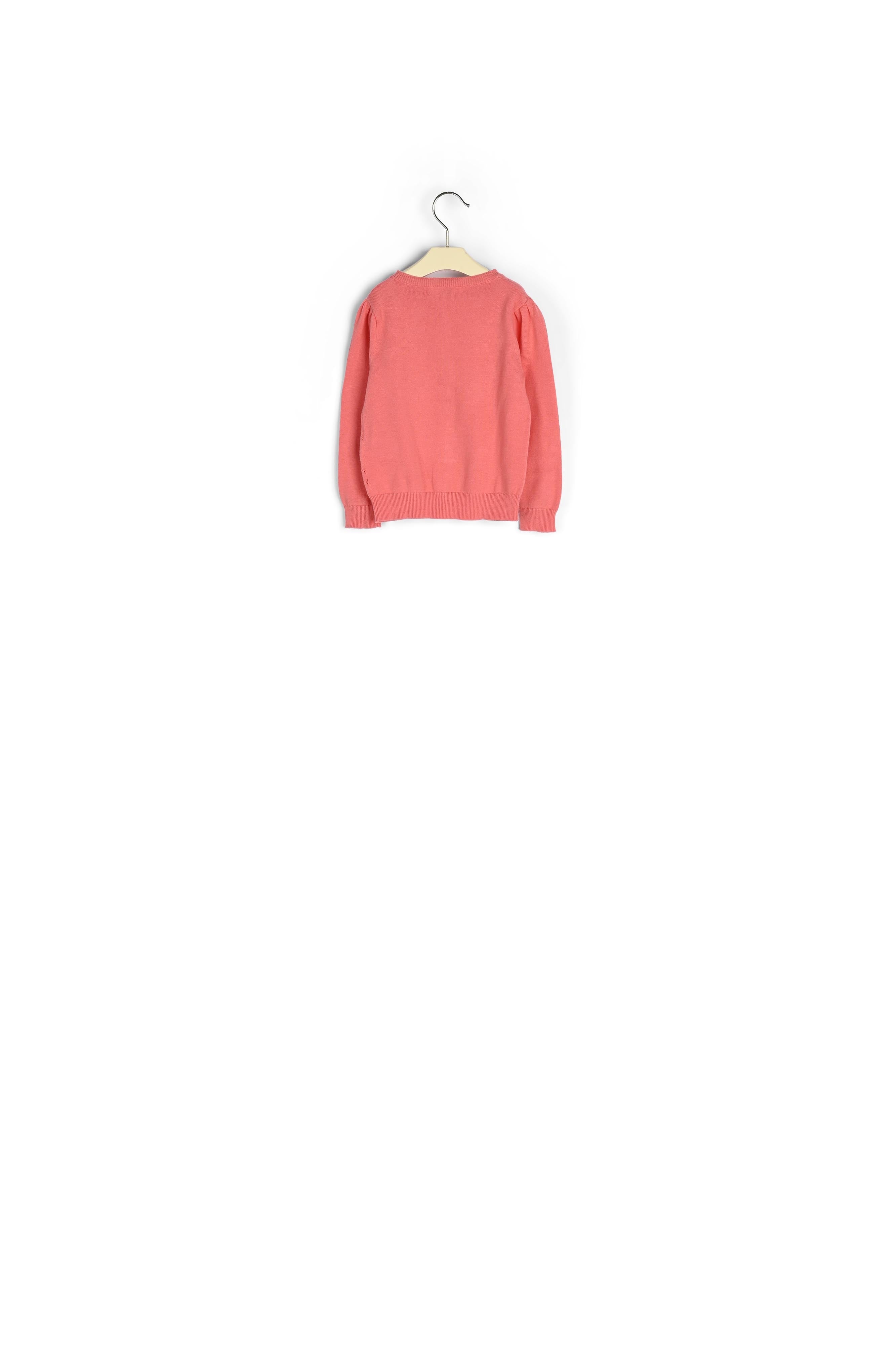 Cardigan en coton ajouré - Bonpoint vintage