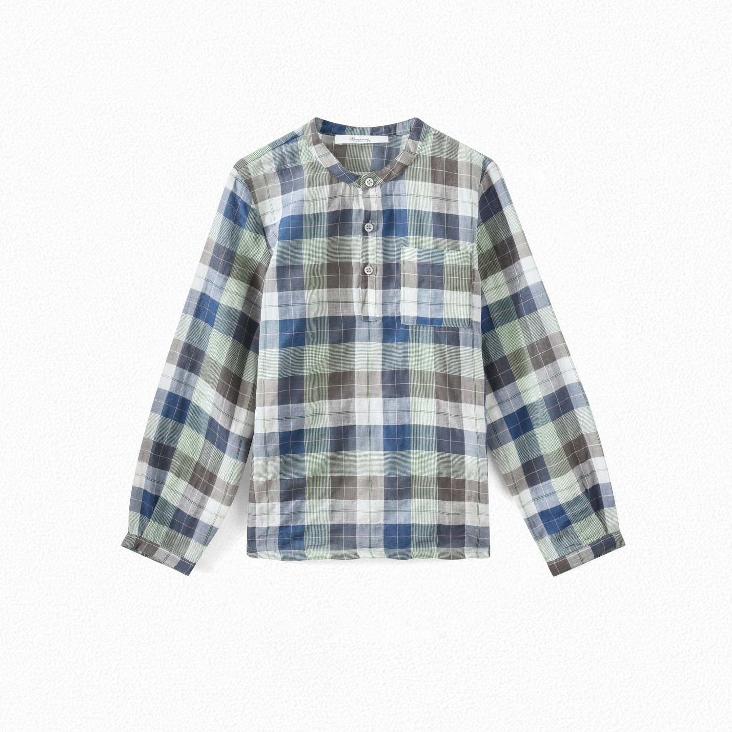 Chemise à carreaux garçon - Bonpoint vintage