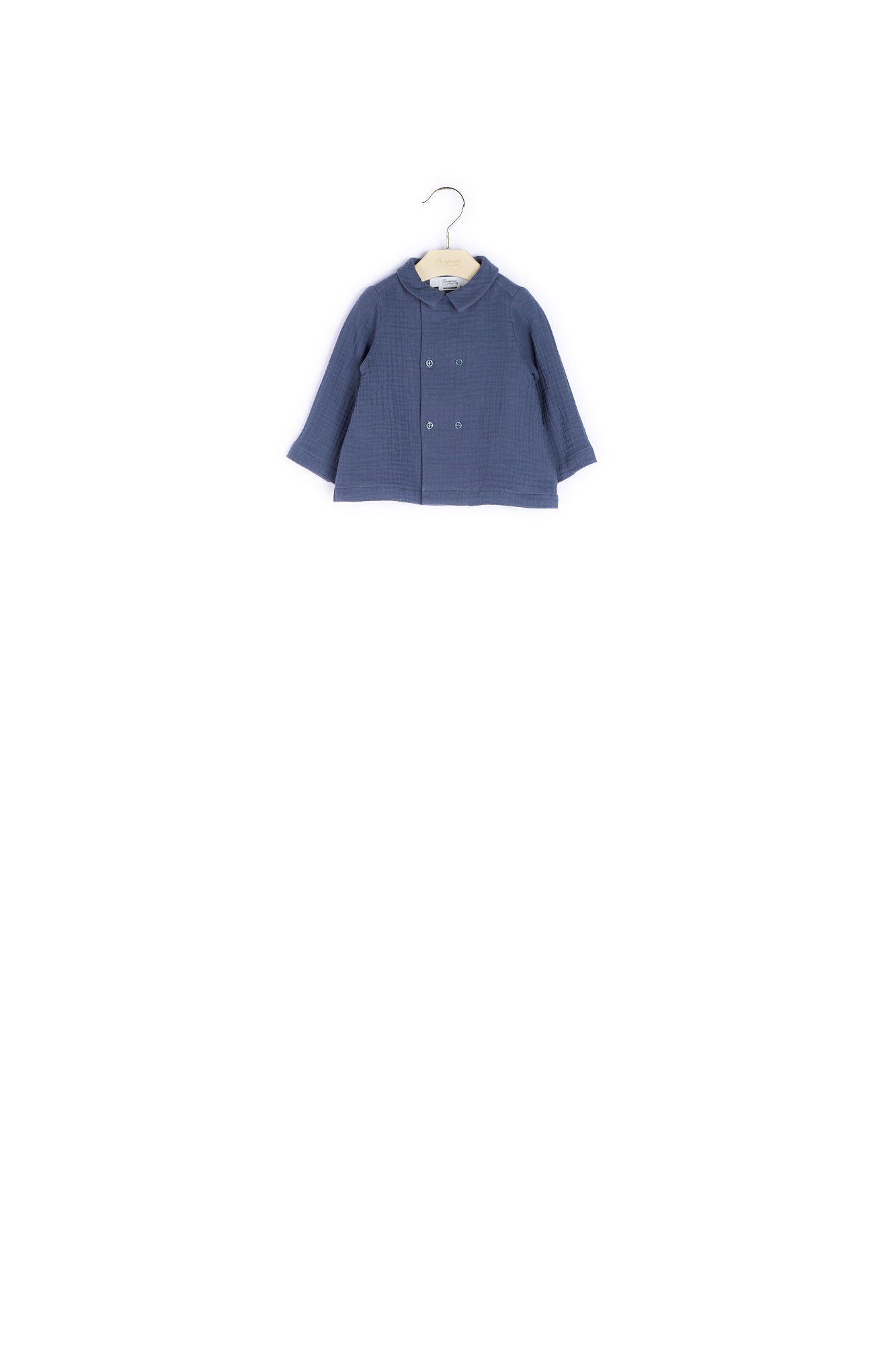 Chemise bébé à double boutonnage - Bonpoint vintage
