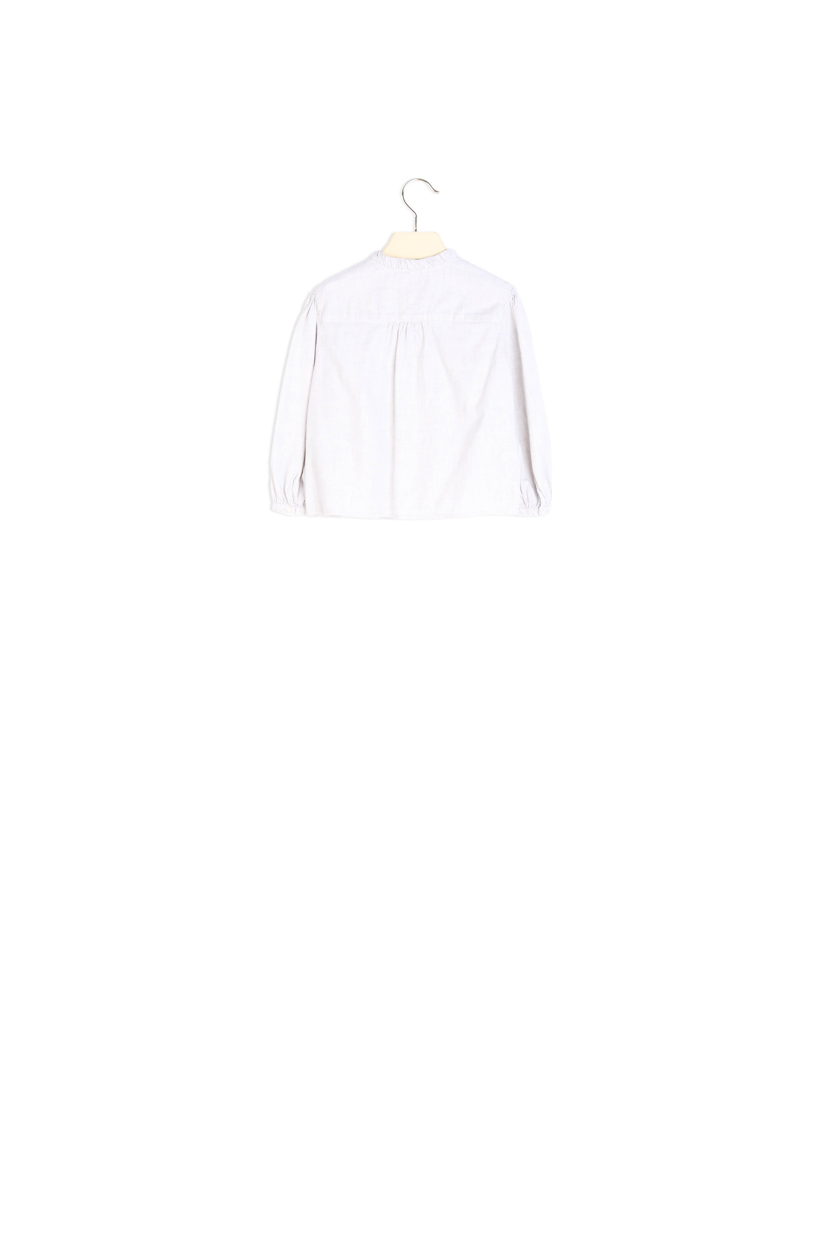 Blouse brodée main - Bonpoint vintage