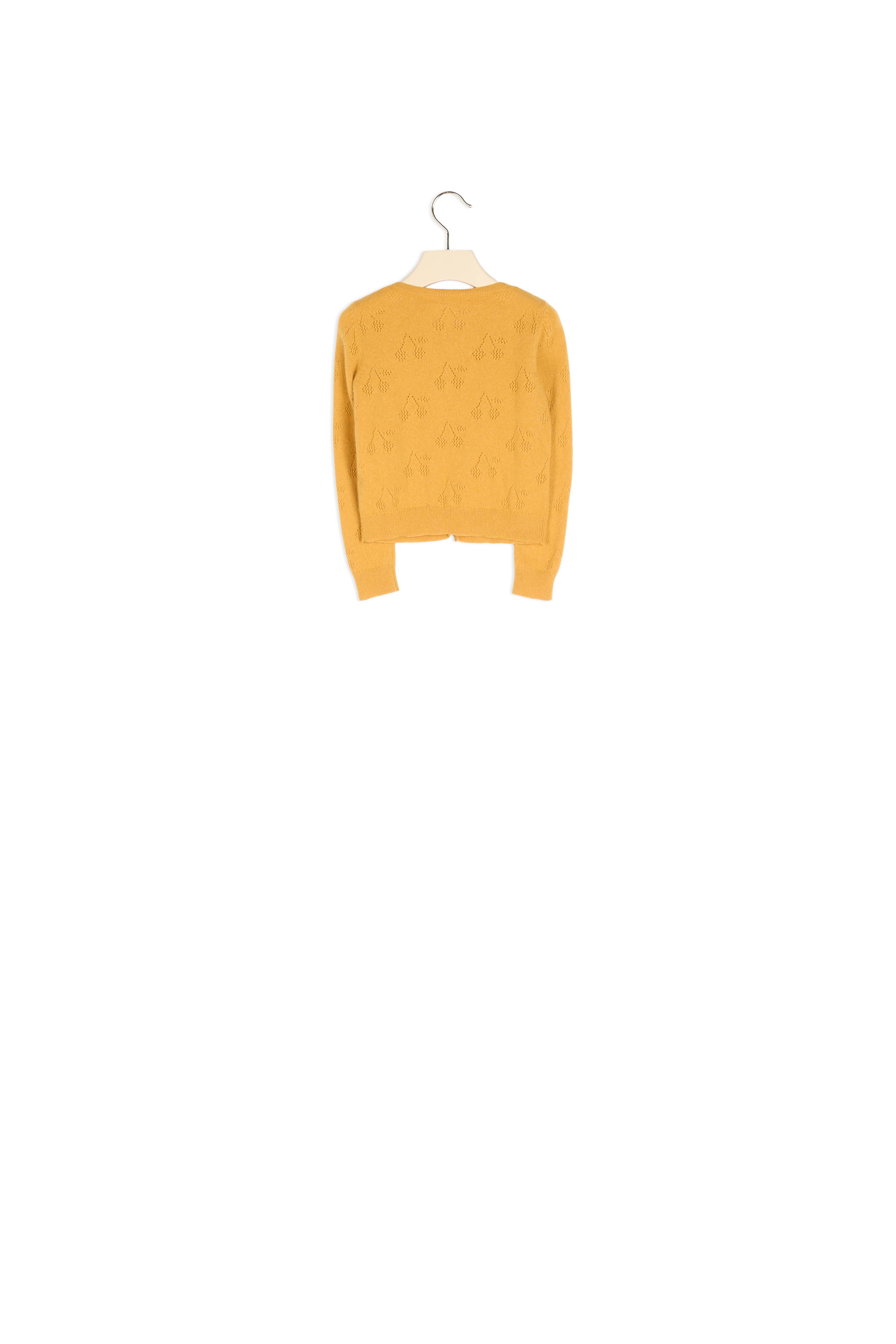 Cardigan en cachemire ajouré - Bonpoint vintage