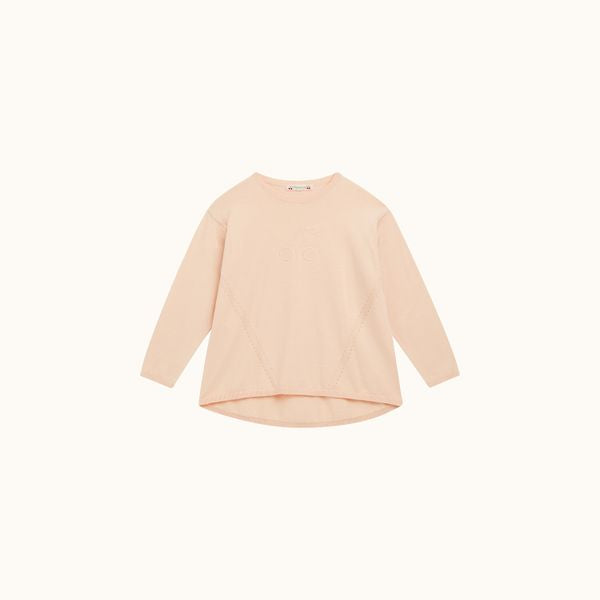 Pull à manches longues brodé - Bonpoint vintage