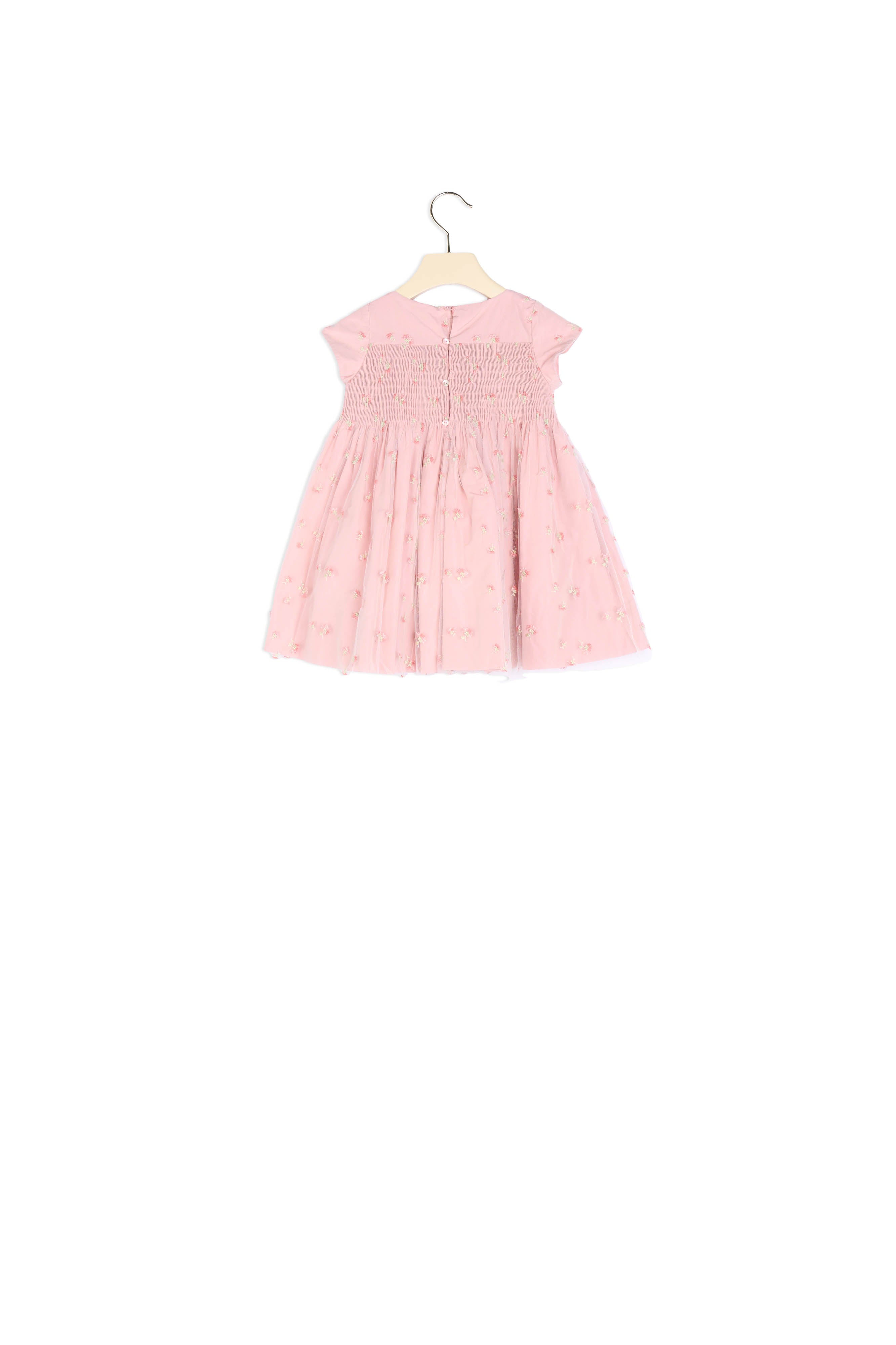Robe Couture Duchesse fille rose - Bonpoint vintage