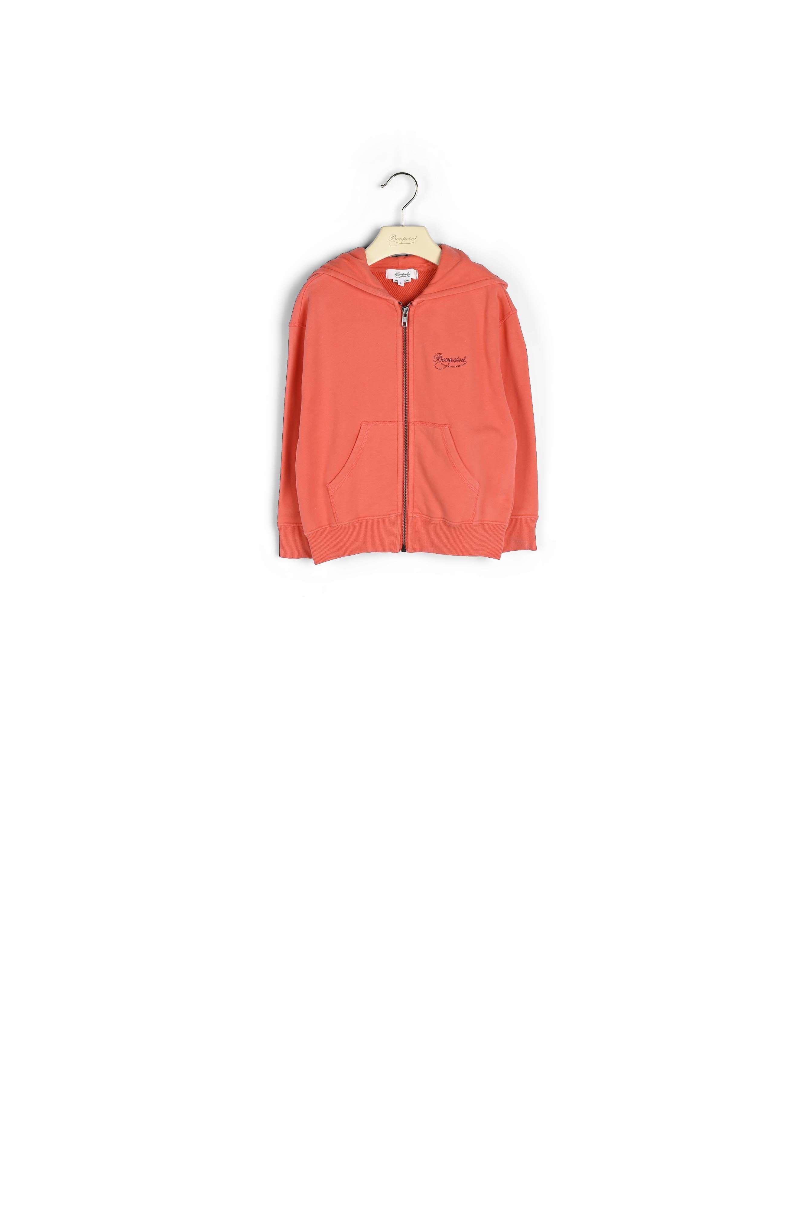 Sweatshirt zippé à capuche - Bonpoint vintage