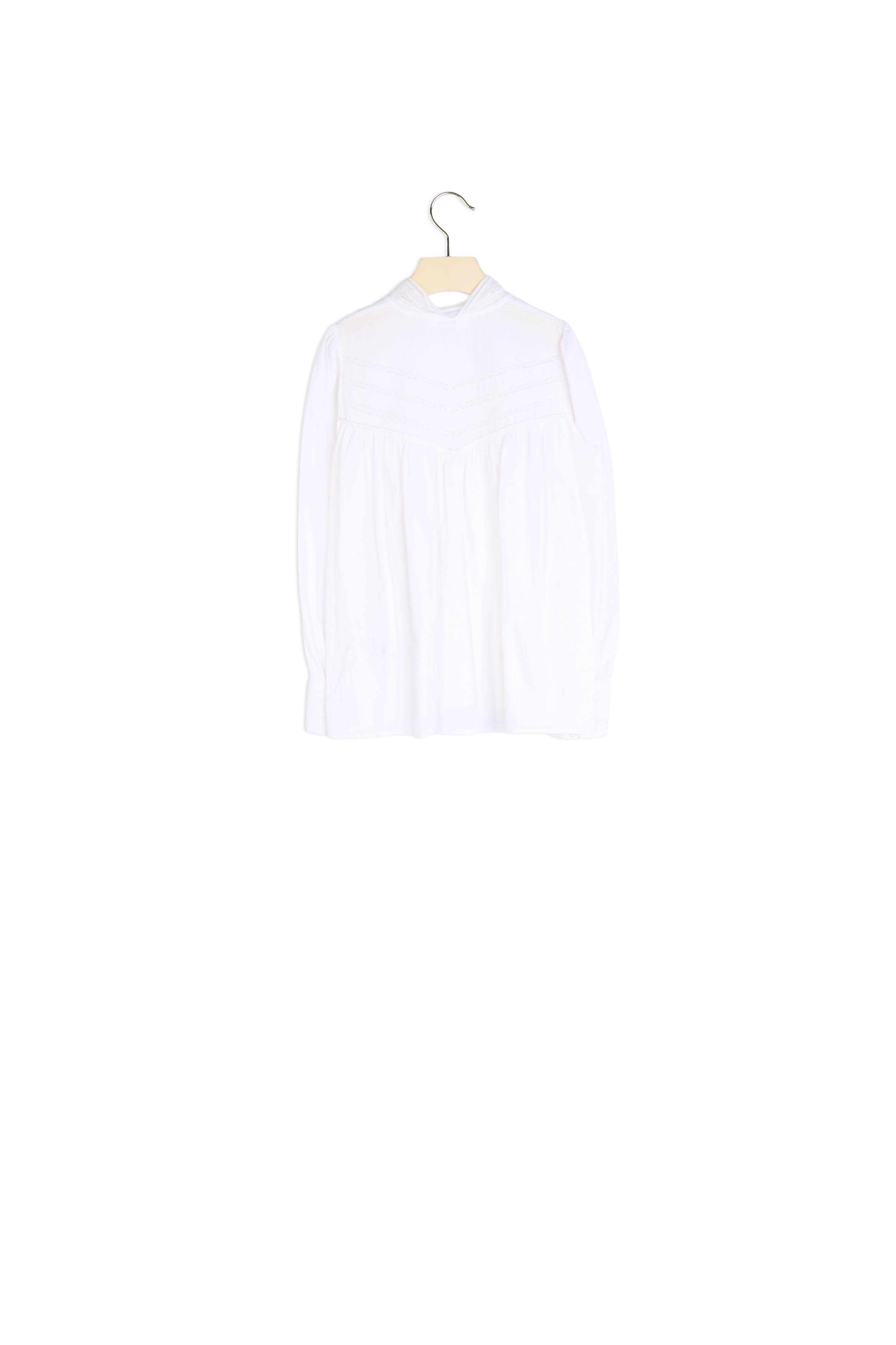Blouse à plastron - Bonpoint vintage