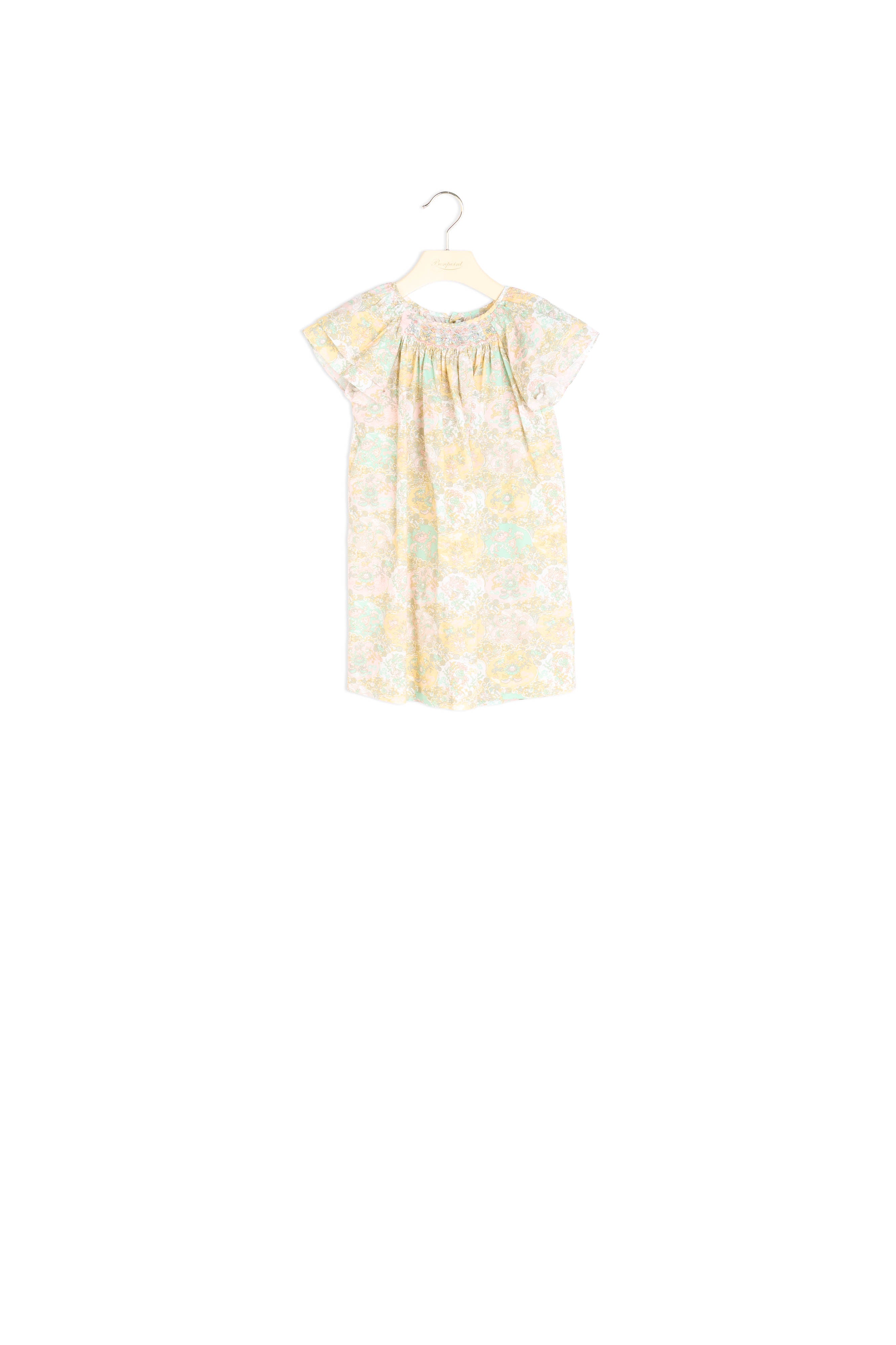 Robe en tissu Liberty exclusif fille - Bonpoint vintage