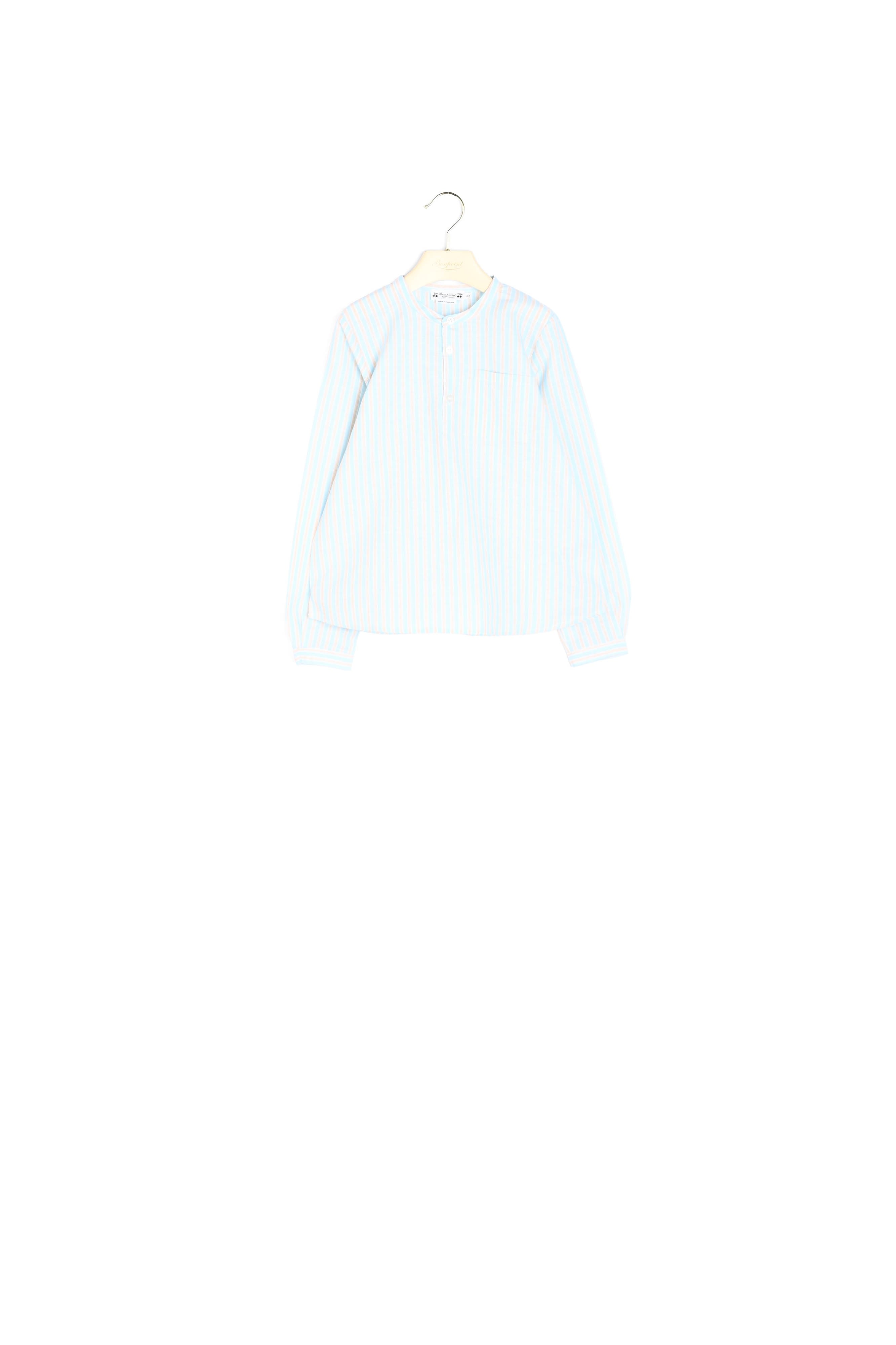 Chemise à col mao - Bonpoint vintage
