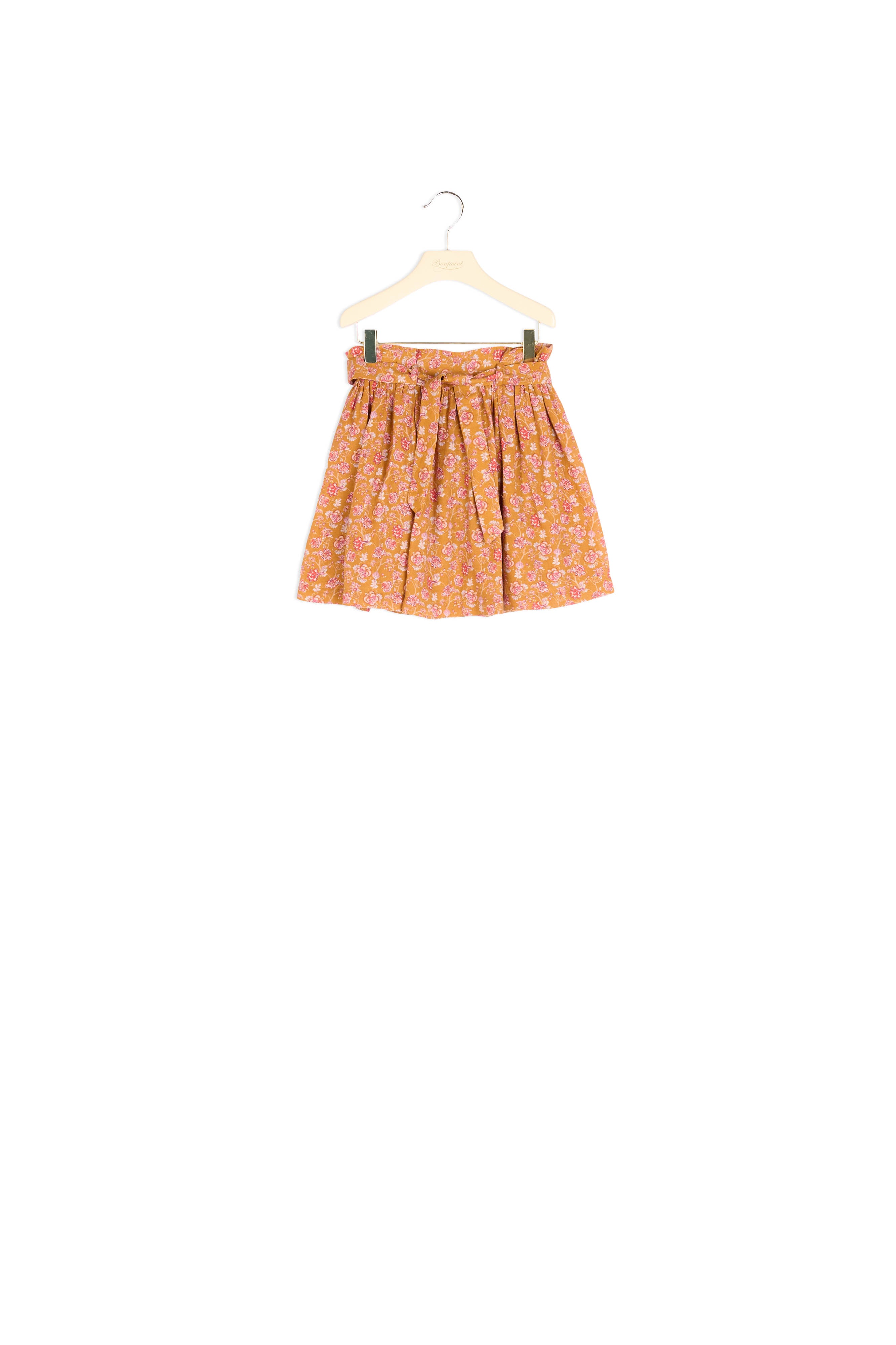 Jupe en twill imprimé - Bonpoint vintage