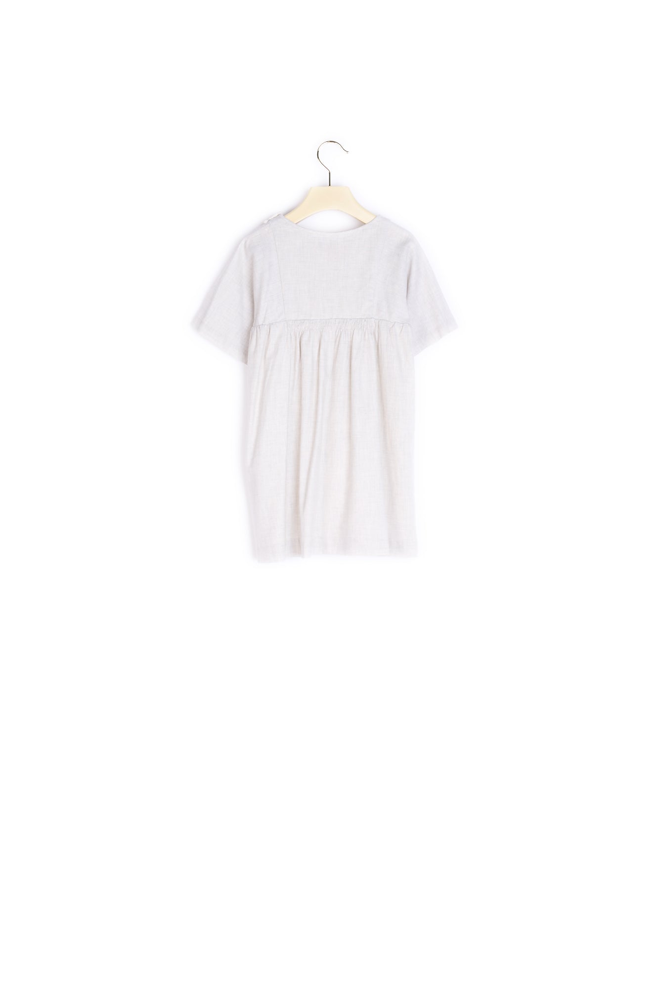 Robe avec fleurs brodées main - Bonpoint vintage
