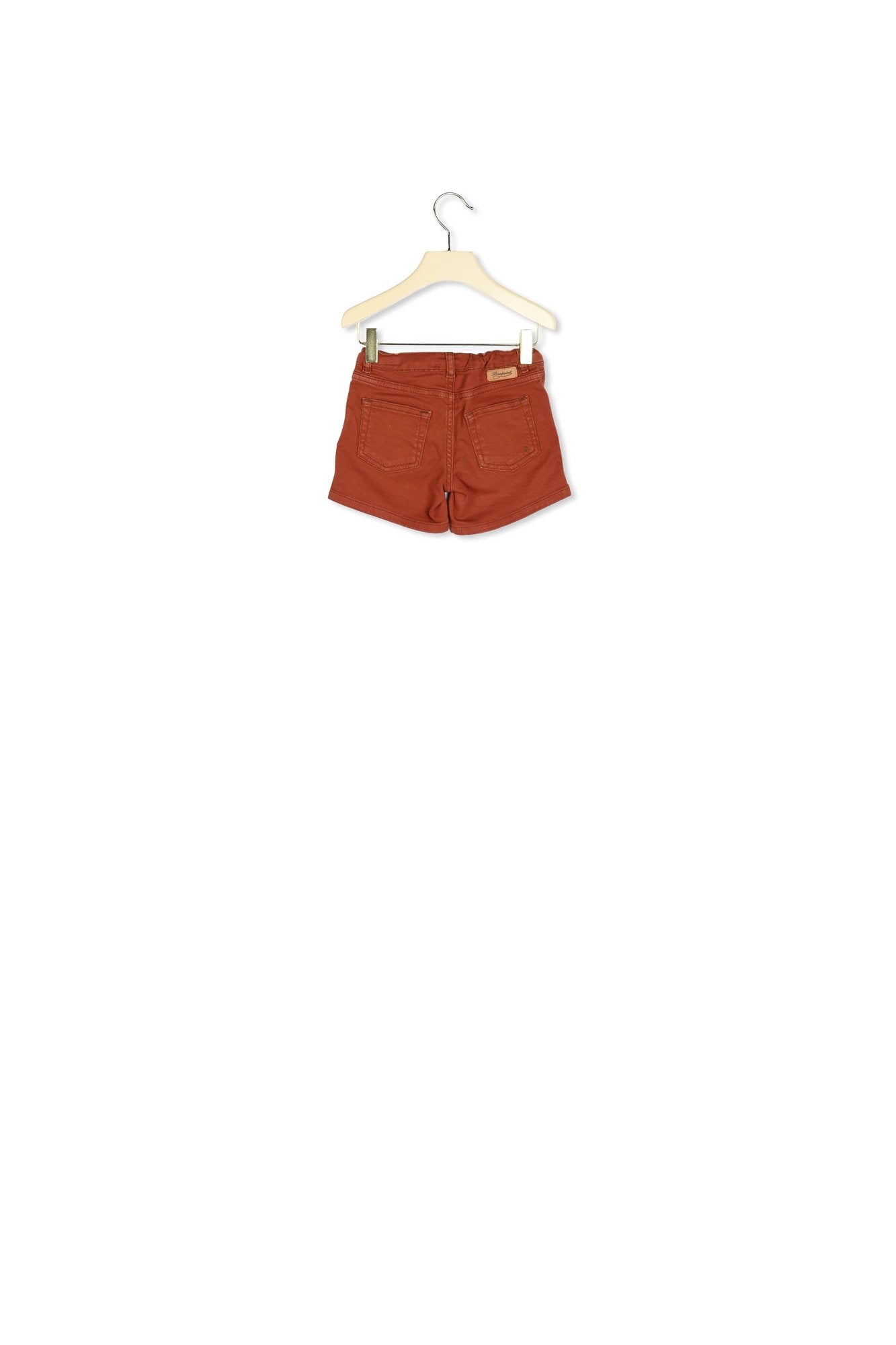 Short en jean avec broderie - Bonpoint vintage