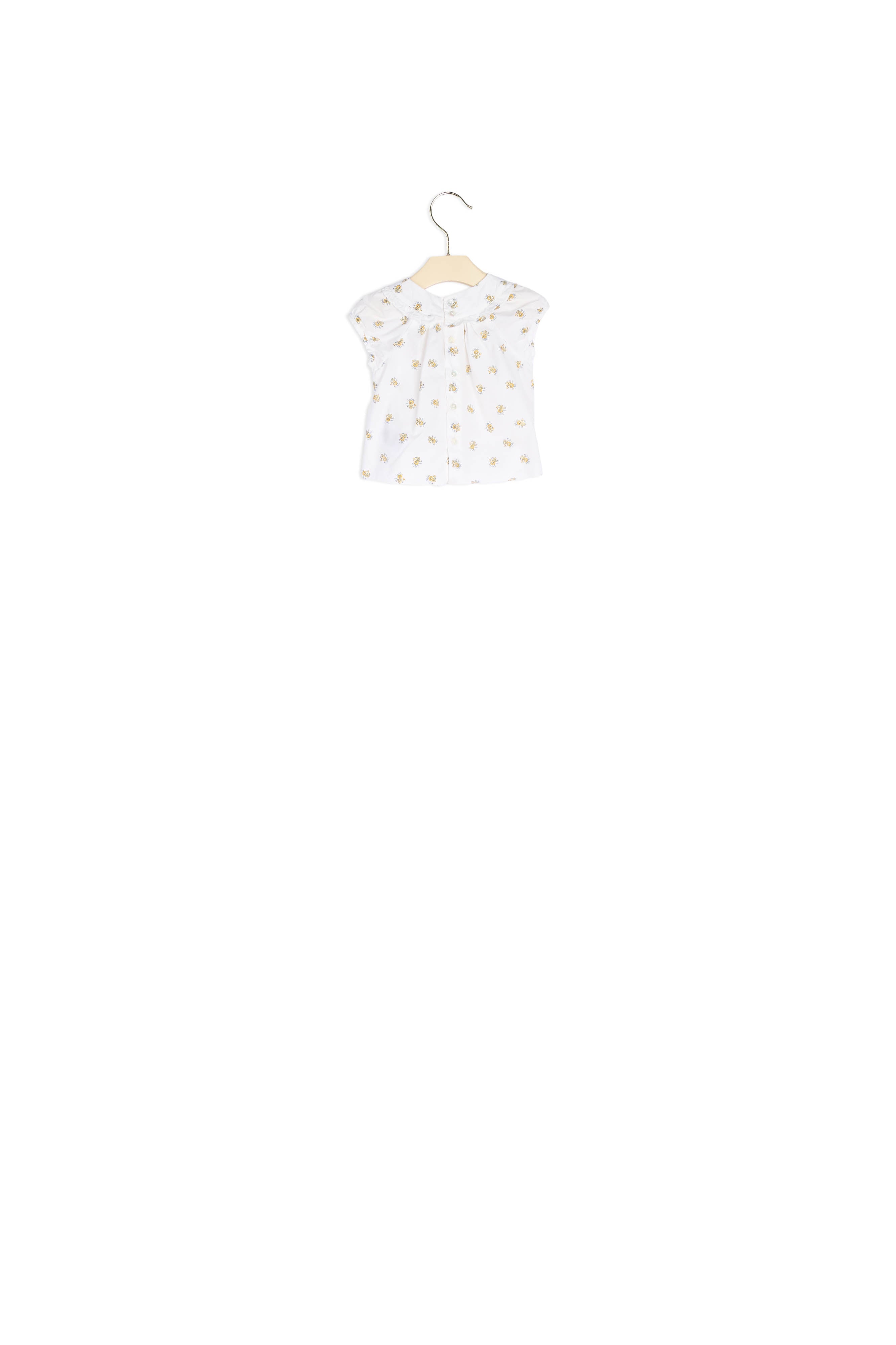 Blouse en popeline imprimée - Bonpoint vintage