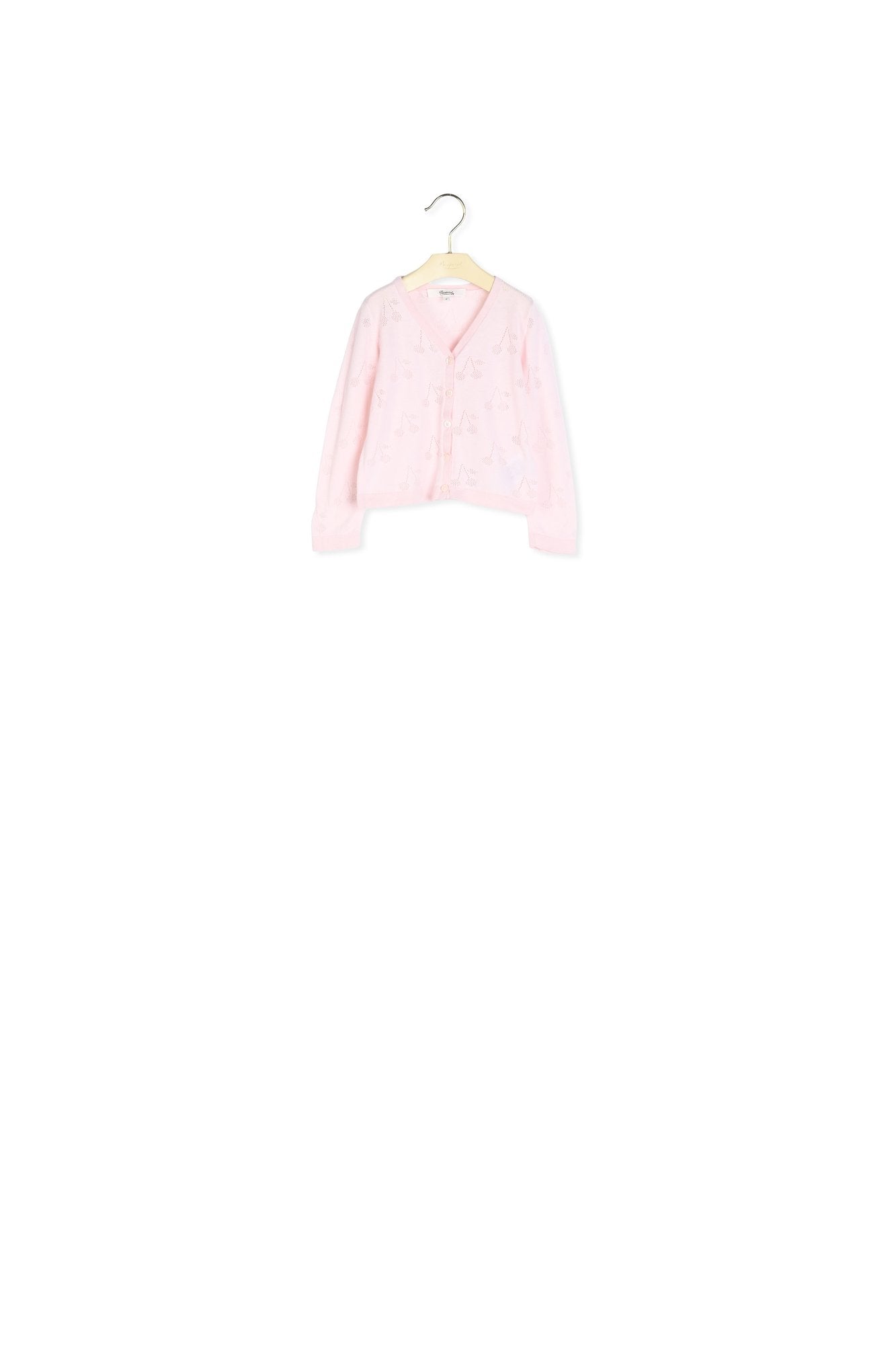 Cardigan en coton ajouré - Bonpoint vintage