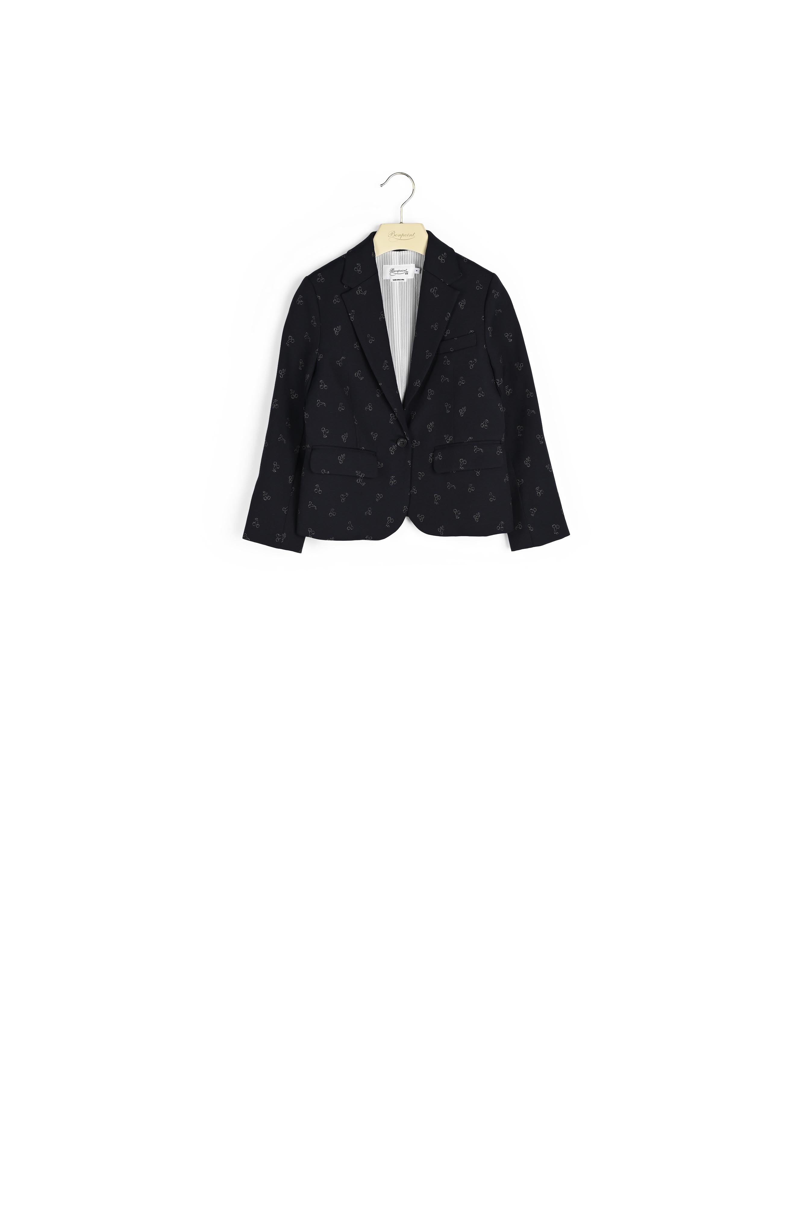 Veste en jacquard - Bonpoint vintage