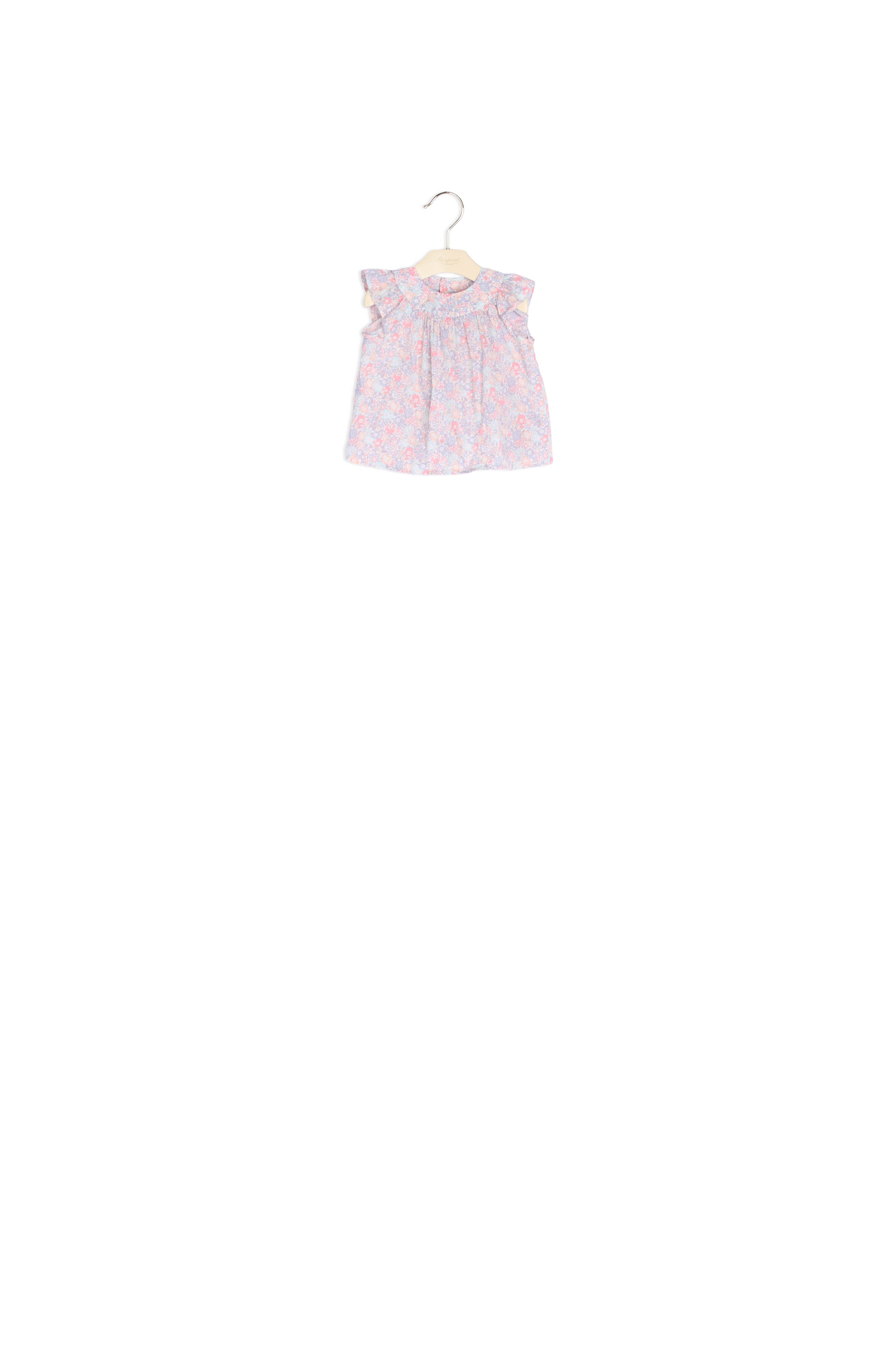 Blouse Lala motif Liberty - Bonpoint vintage
