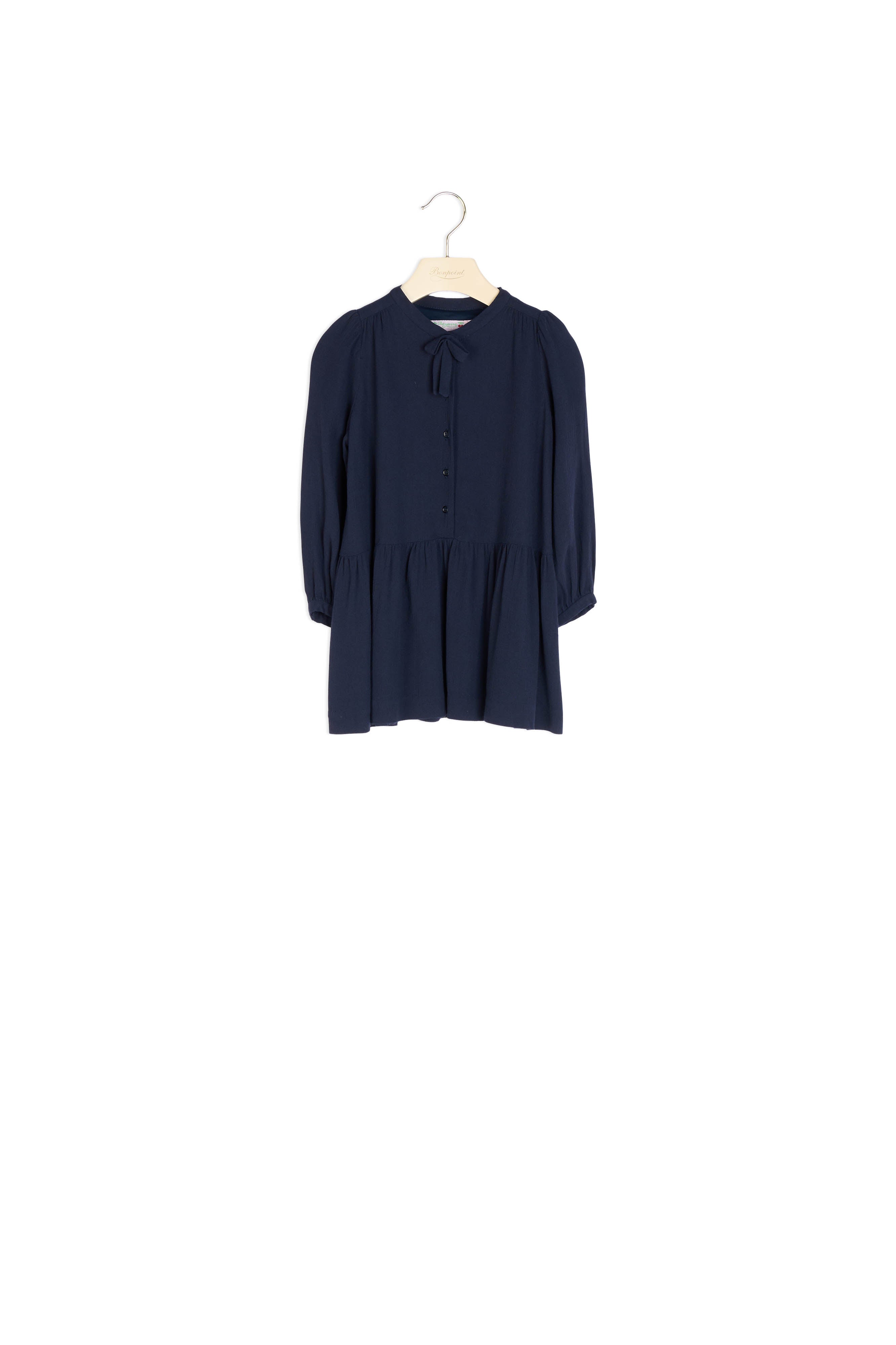 Robe à nœud fille - Bonpoint vintage