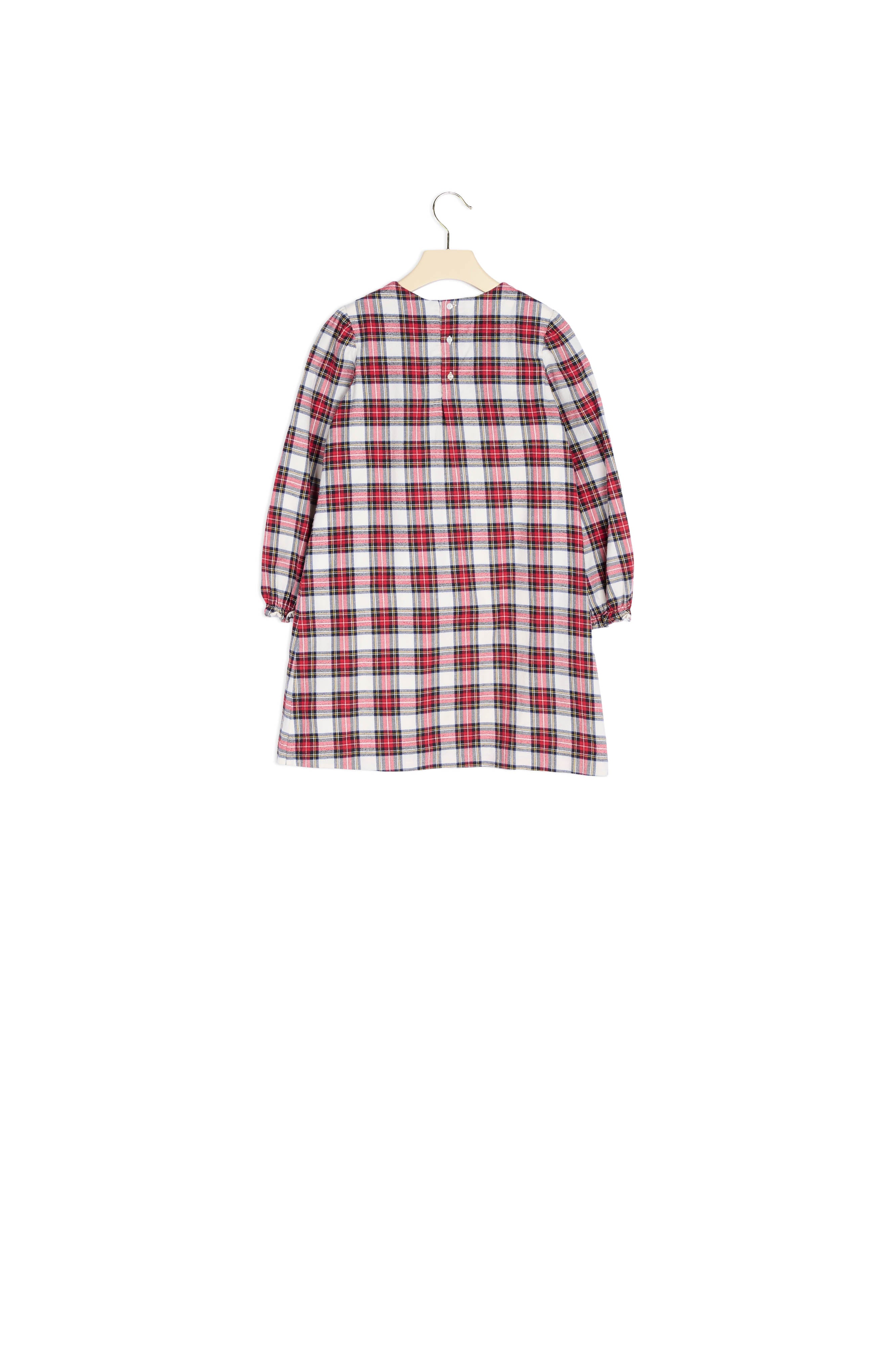 Robe en twill brodé - Bonpoint vintage