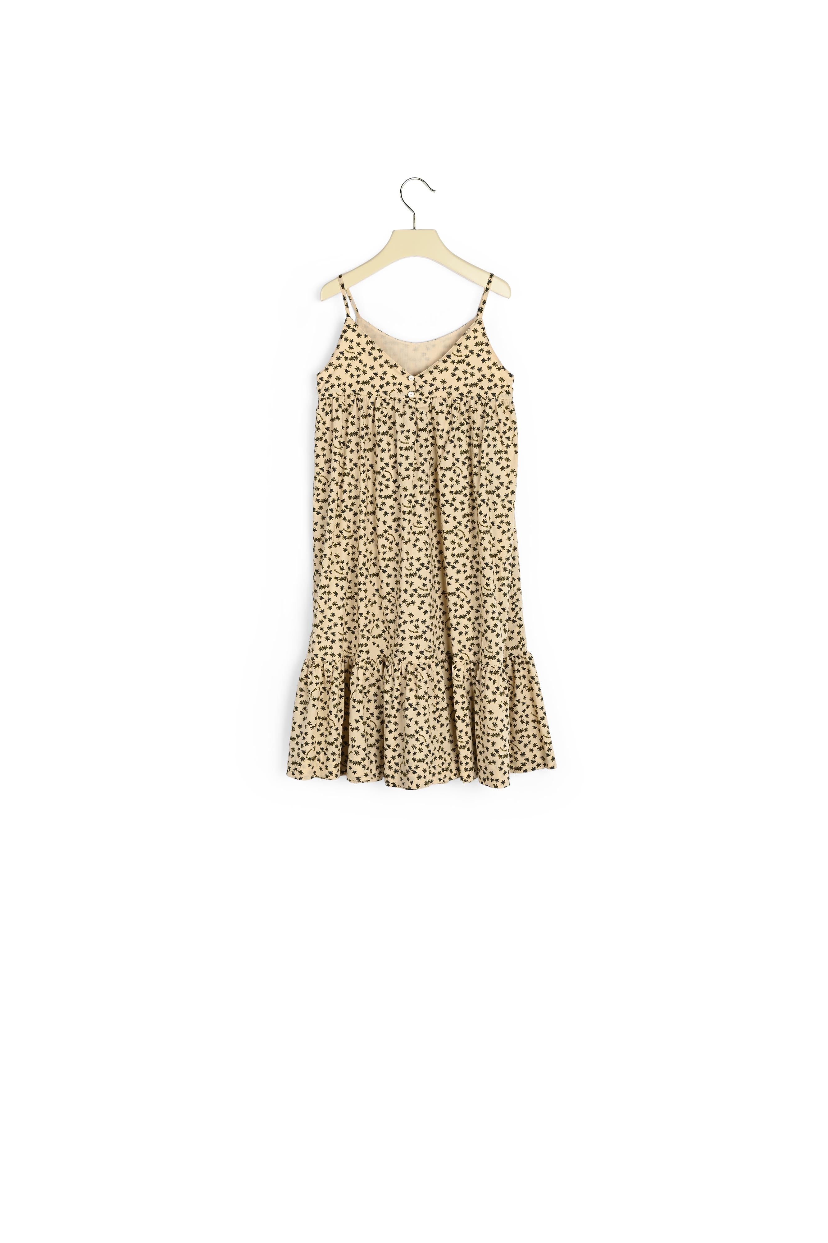 Robe en voile de coton imprimé - Bonpoint vintage