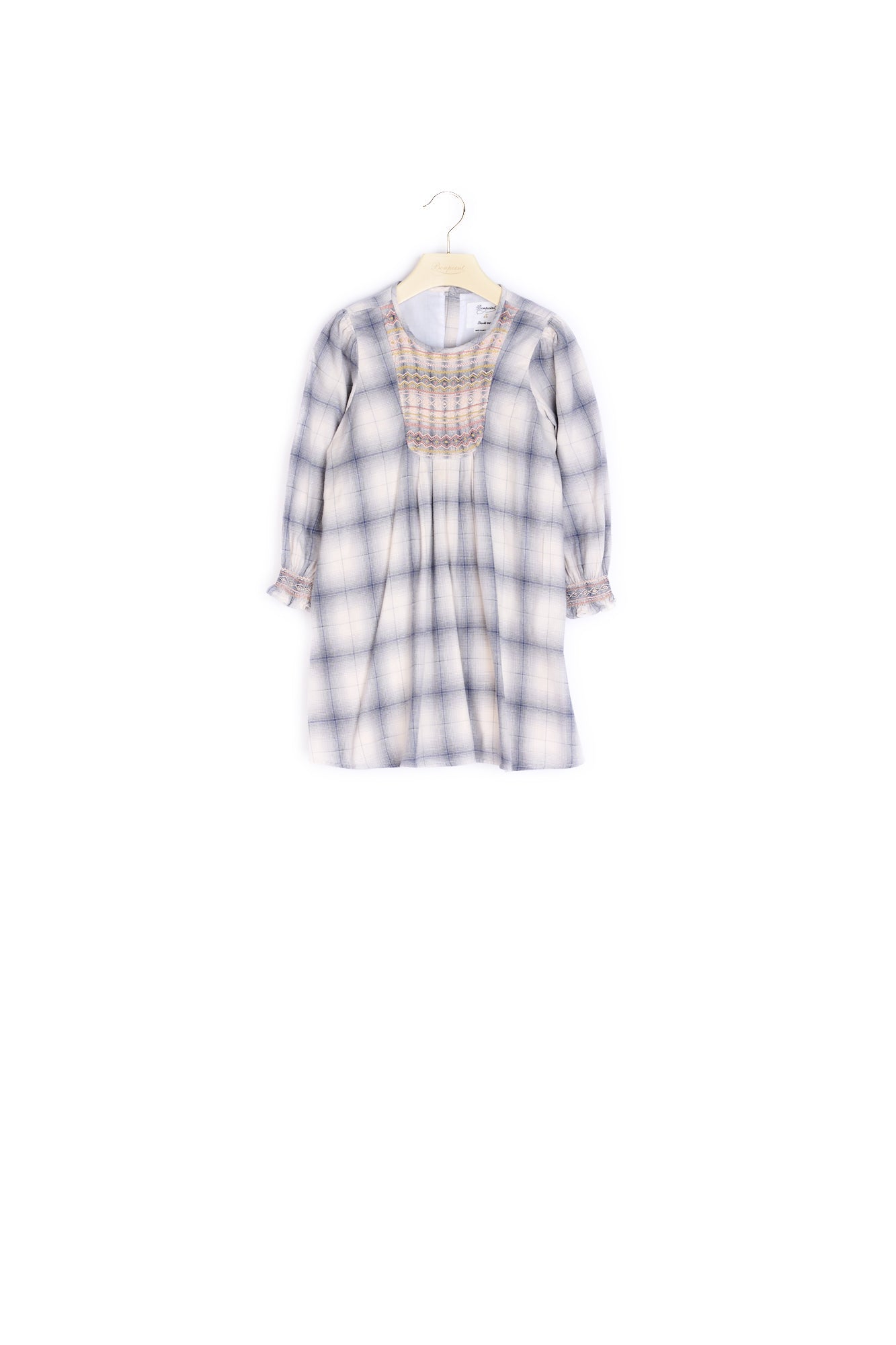 Robe à carreaux fille - Bonpoint vintage