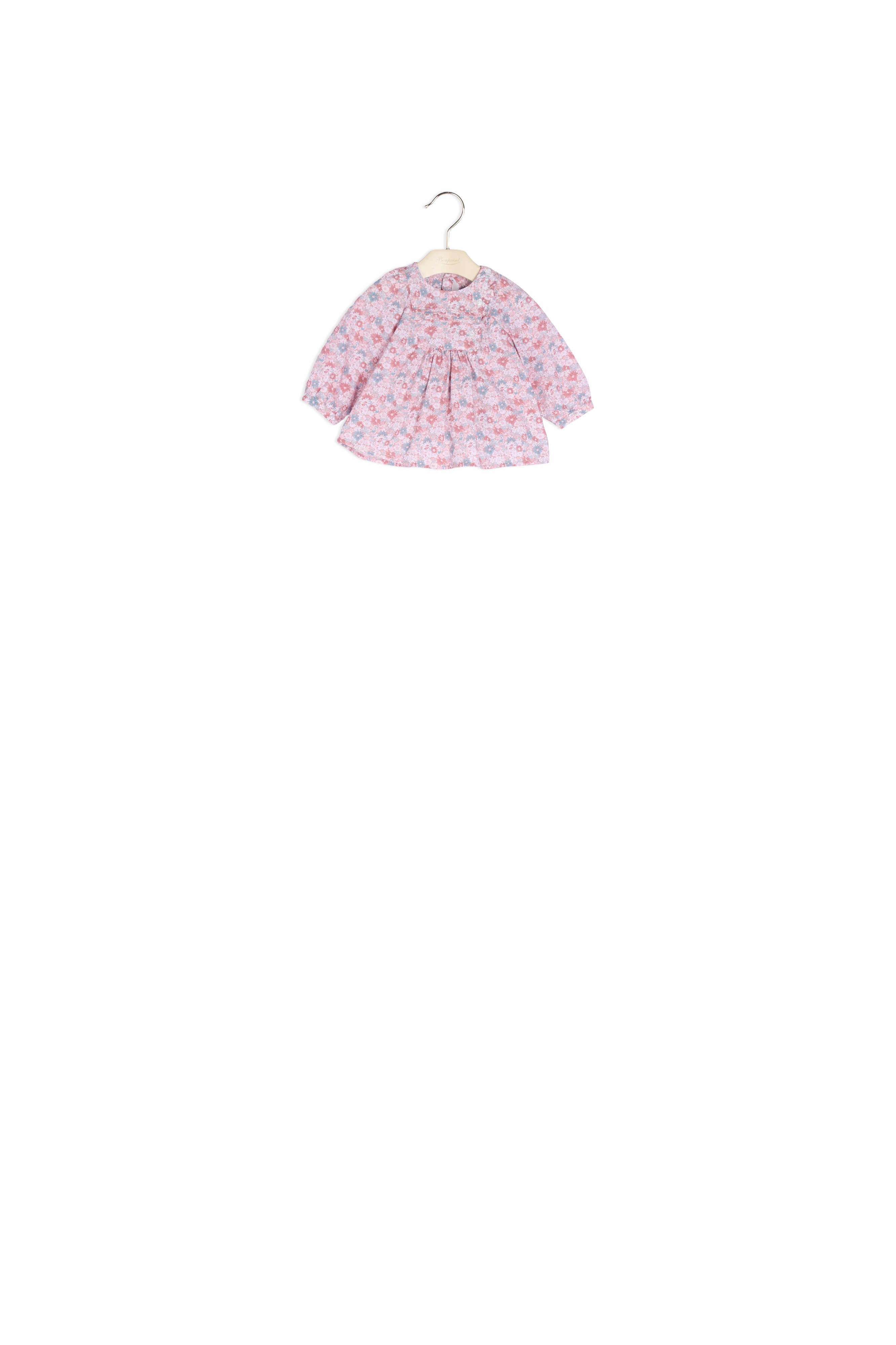Blouse avec plastron et plis plats - Bonpoint vintage
