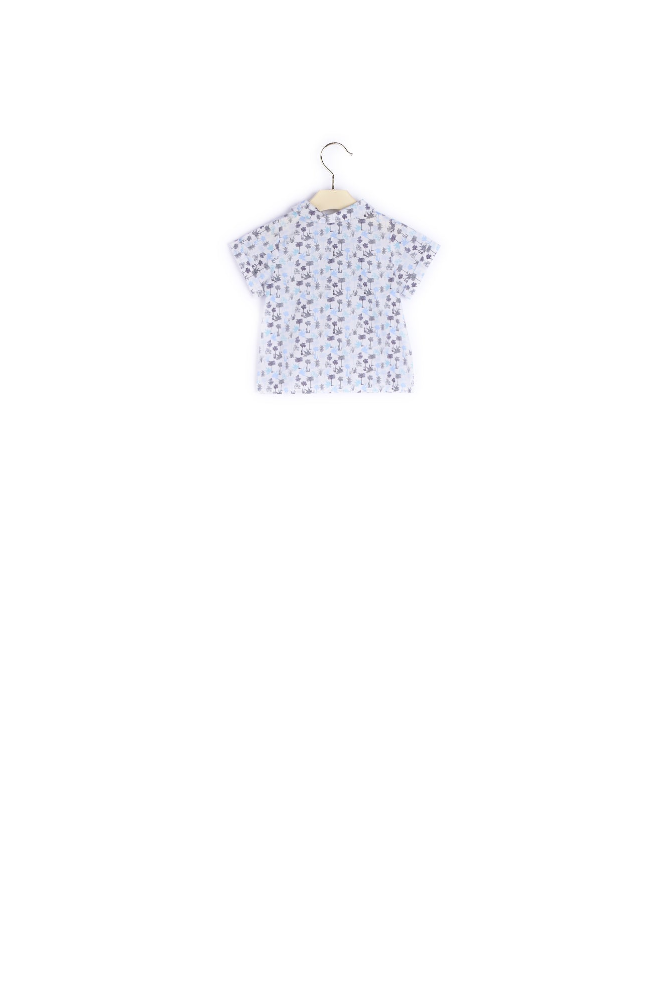 Chemise en popeline imprimée - Bonpoint vintage