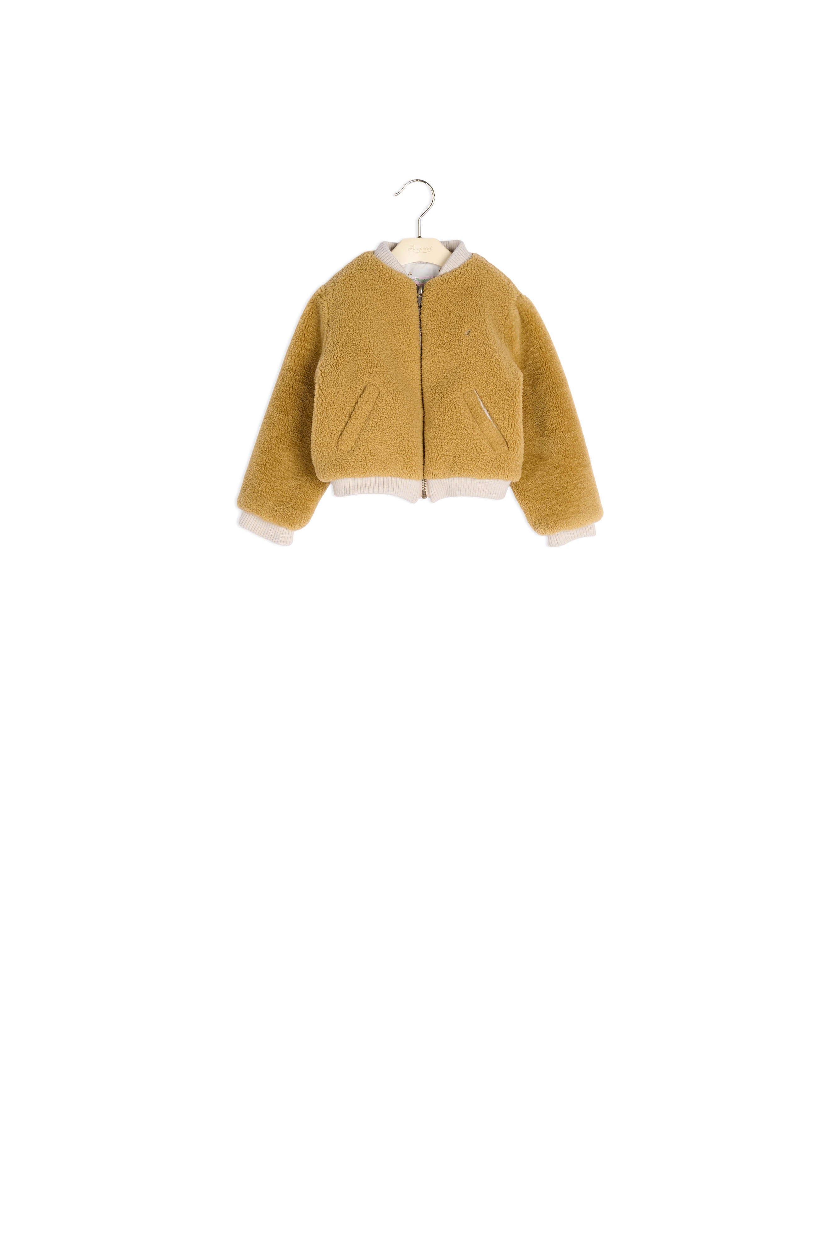 Blouson en fausse fourrure fille - Bonpoint vintage