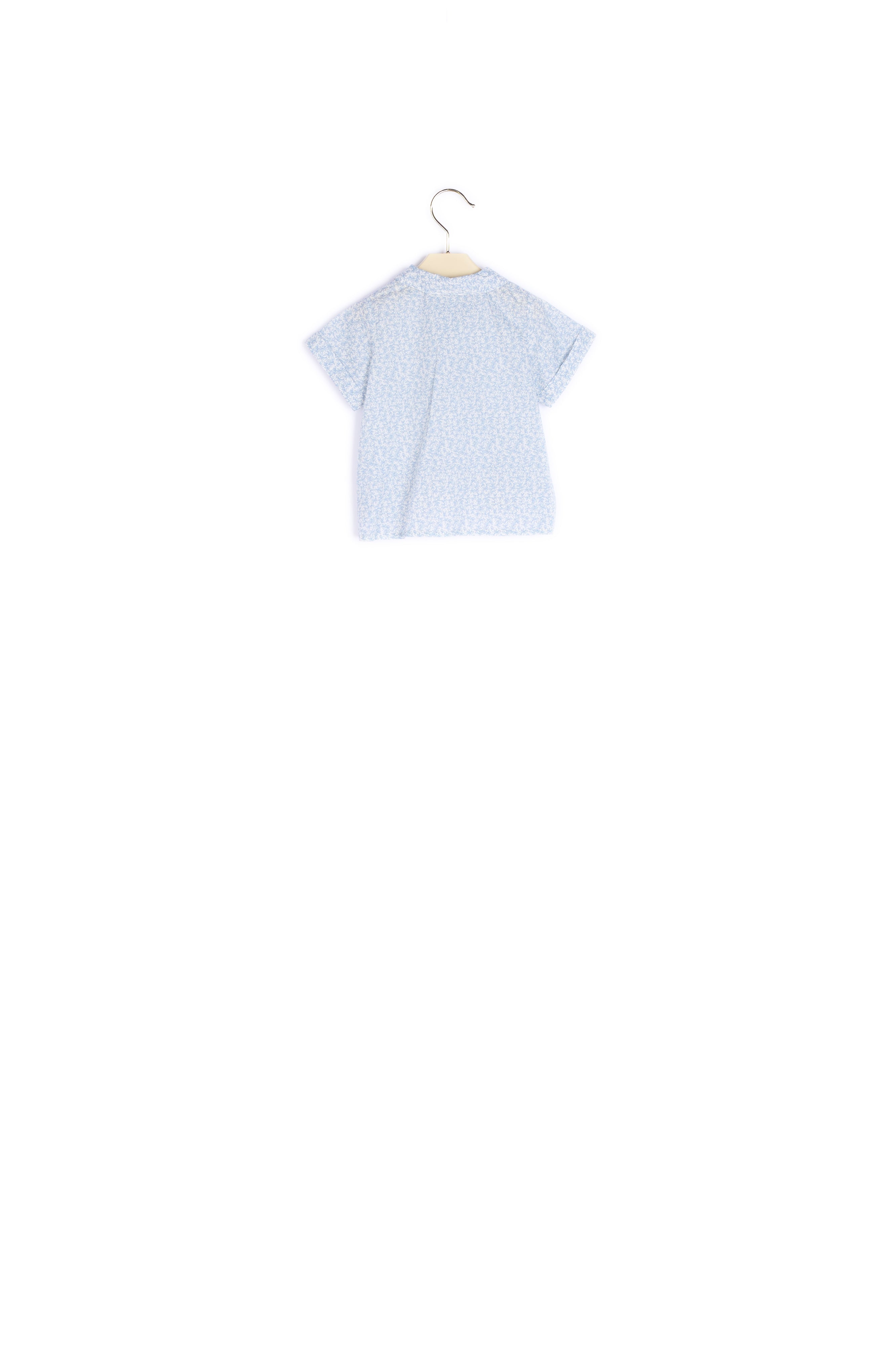 Chemise manches courtes Nicolas - Bonpoint vintage