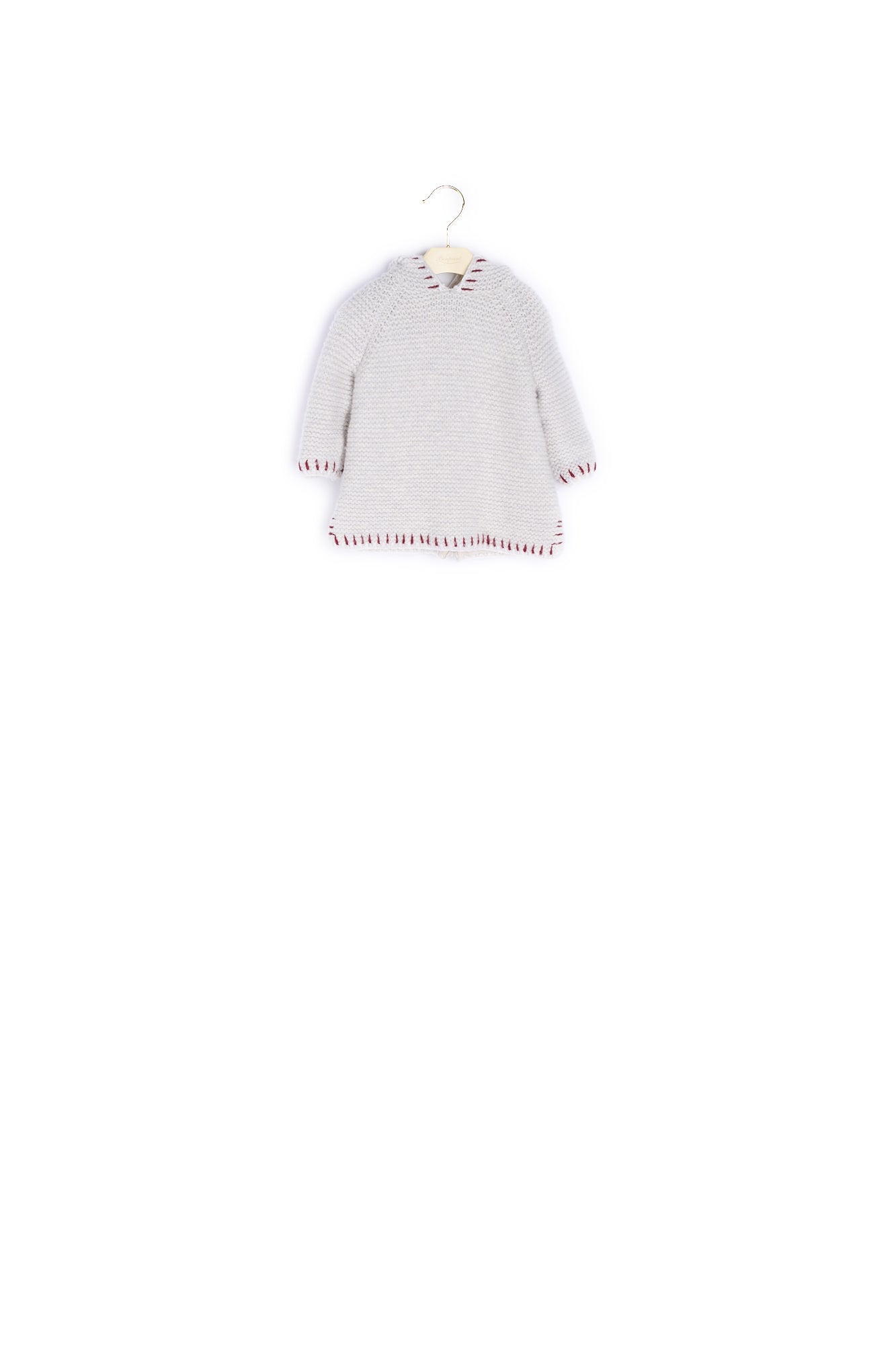 Burnou avec broderies - Bonpoint vintage