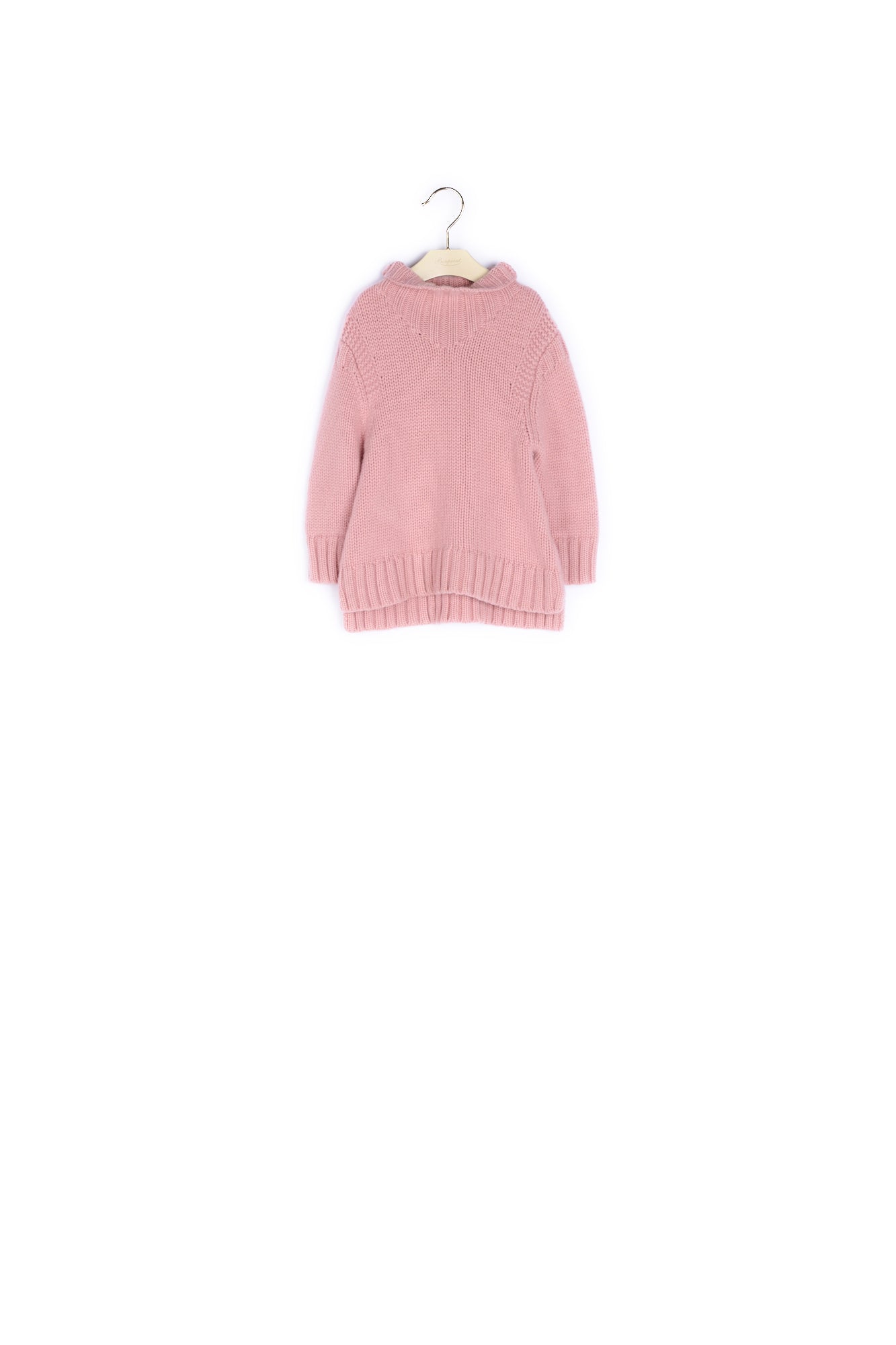 Pull fille en cachemire à col montant - Bonpoint vintage