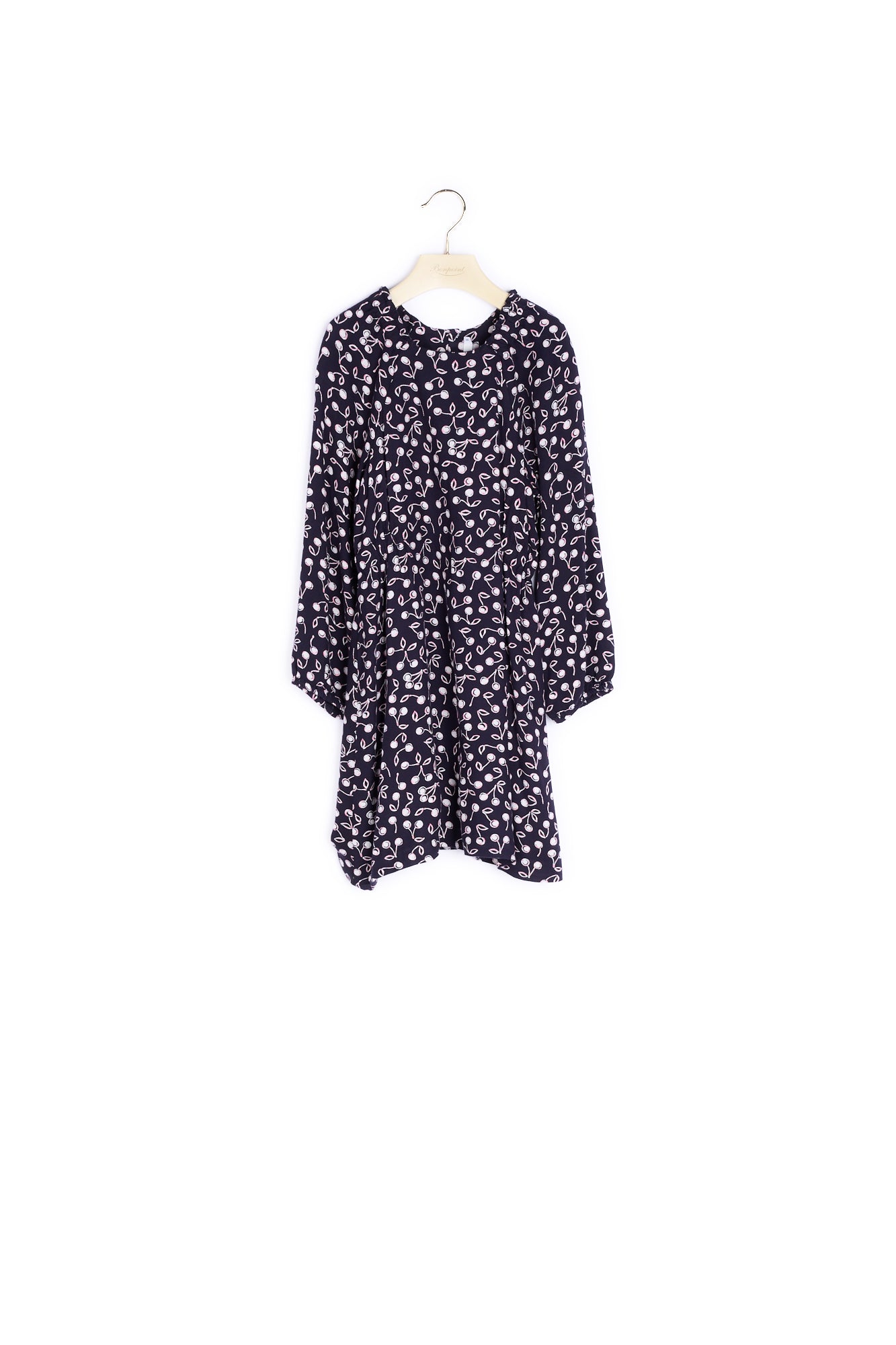 Robe en twill imprimé cerises - Bonpoint vintage