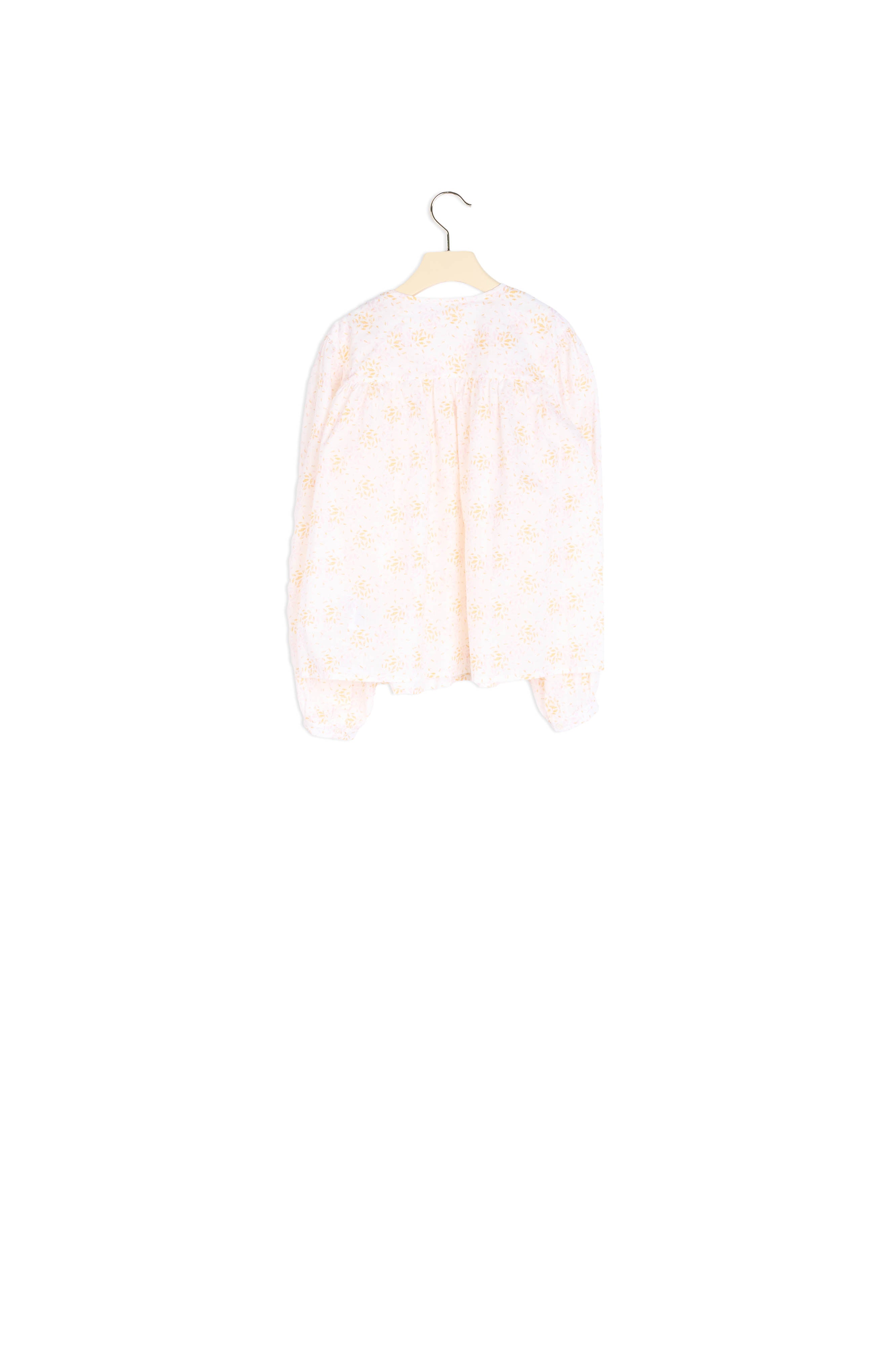 Blouse en coton imprimé fille - Bonpoint vintage