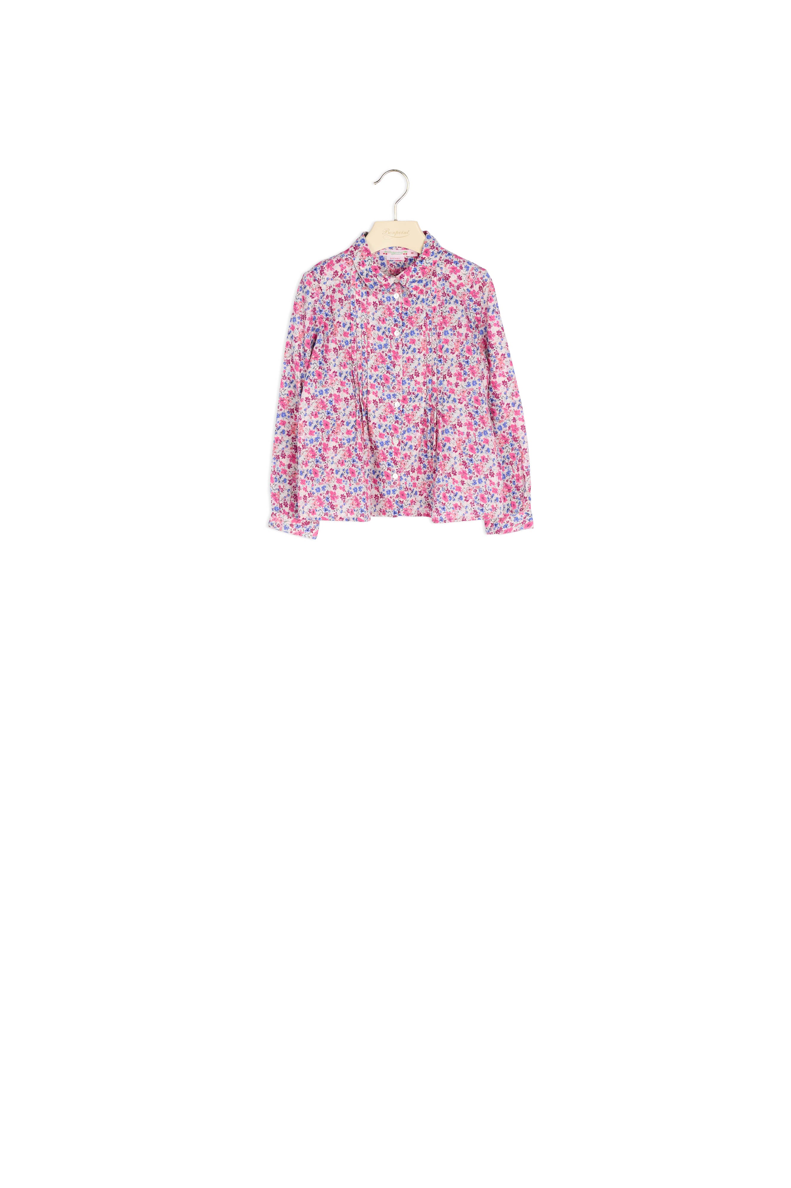 Blouse en coton imprimé - Bonpoint vintage