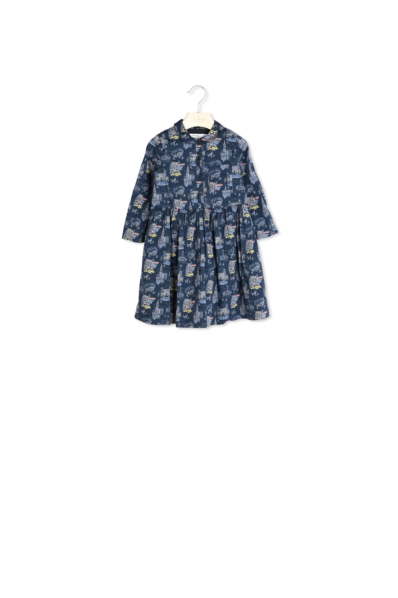 Robe en tissu Liberty fille - Bonpoint vintage